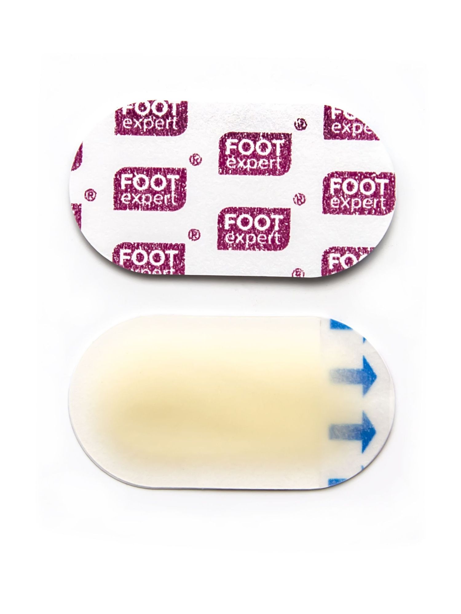 foot expert гидроколлоидный пластырь, размер 2,2х4,1, № 8 в Мурманске