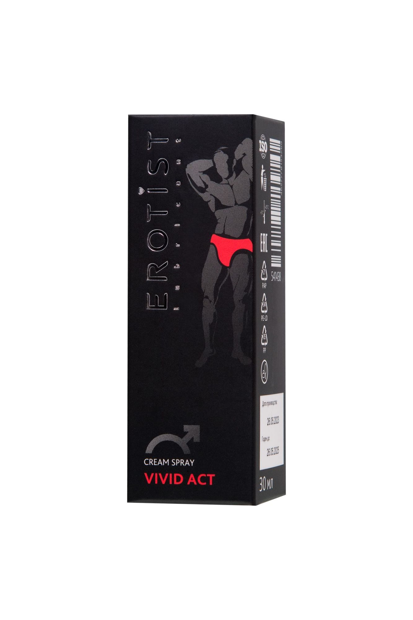 крем-спрей erotist vivid act, для мужчин, для повышения потенции и улучшения эрекции, 30мл в Мурманске