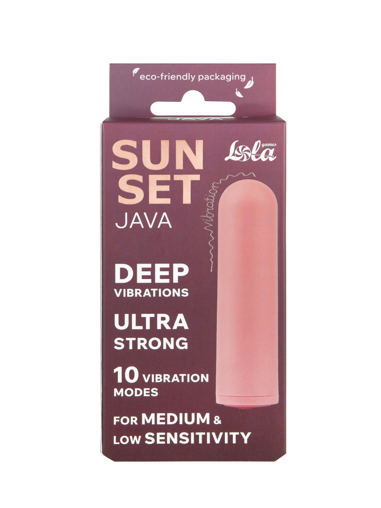 перезаряжаемая вибропуля java sunset pink 9705-02lola в Мурманске