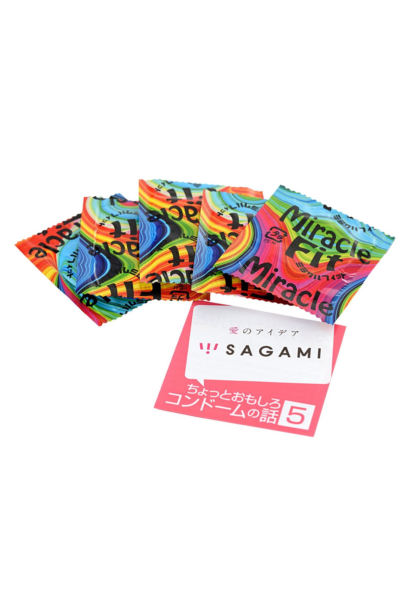 презервативы sagami, miracle fit, латекс, 18,5 см, 5,2 см, 5 шт. в Мурманске