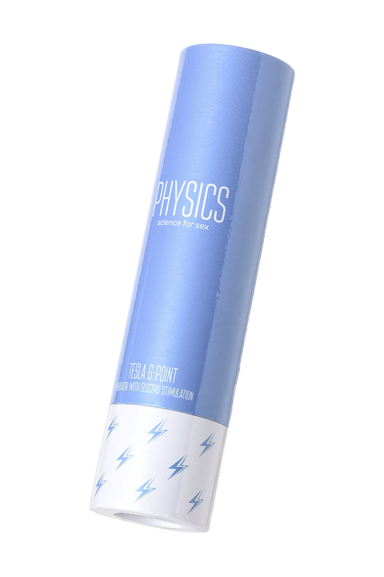 вибратор с электростимуляцией physics tesla g-point, силикон, голубой, 21 см в Мурманске