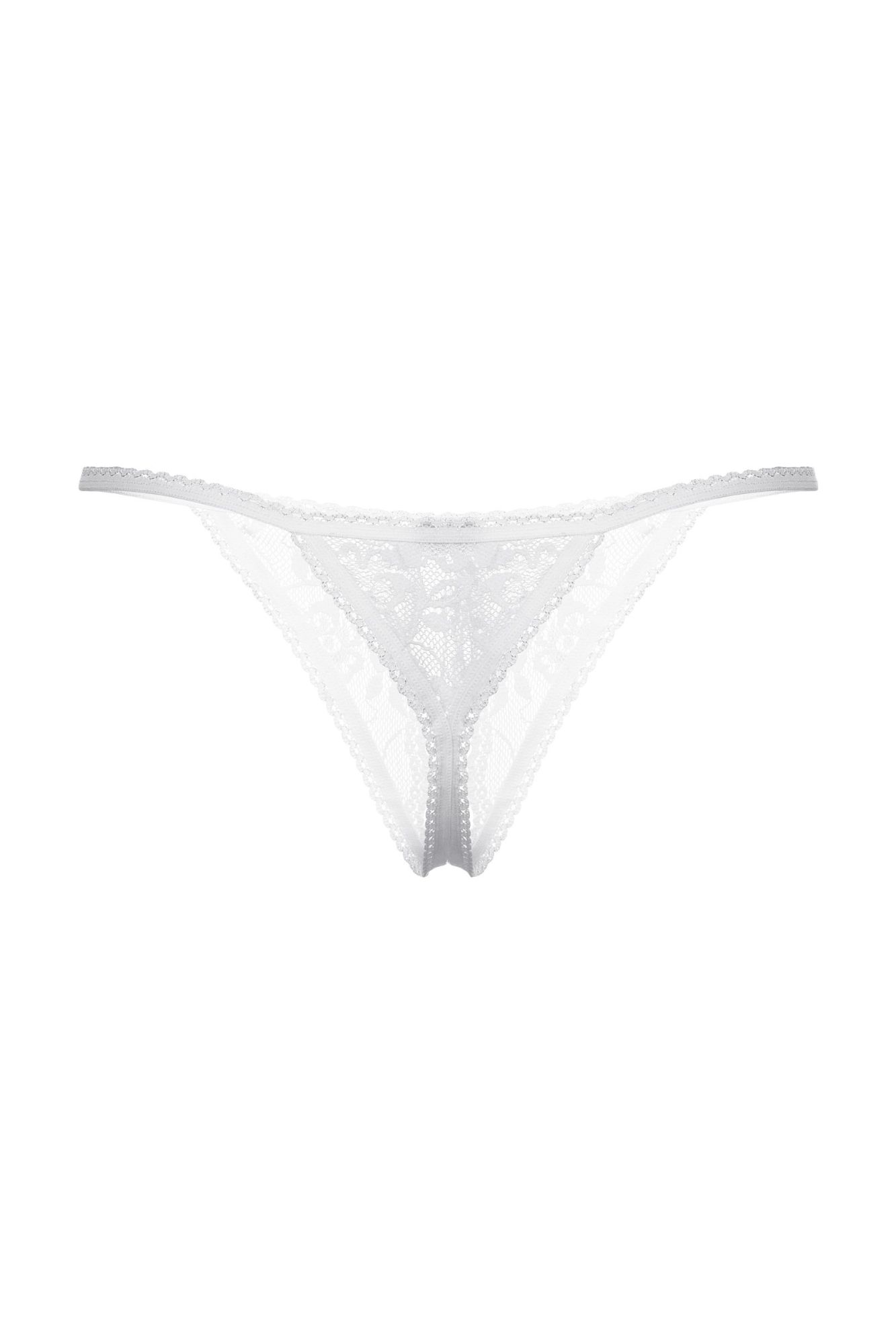 Эротическое стринги открытые softline collection, белый, s/l в Мурманске