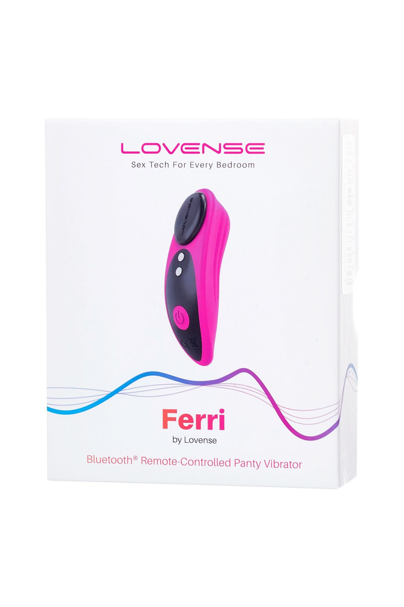 вибростимулятор клитора в трусики lovense ferri, силикон, розовый, 7,4 см в Мурманске