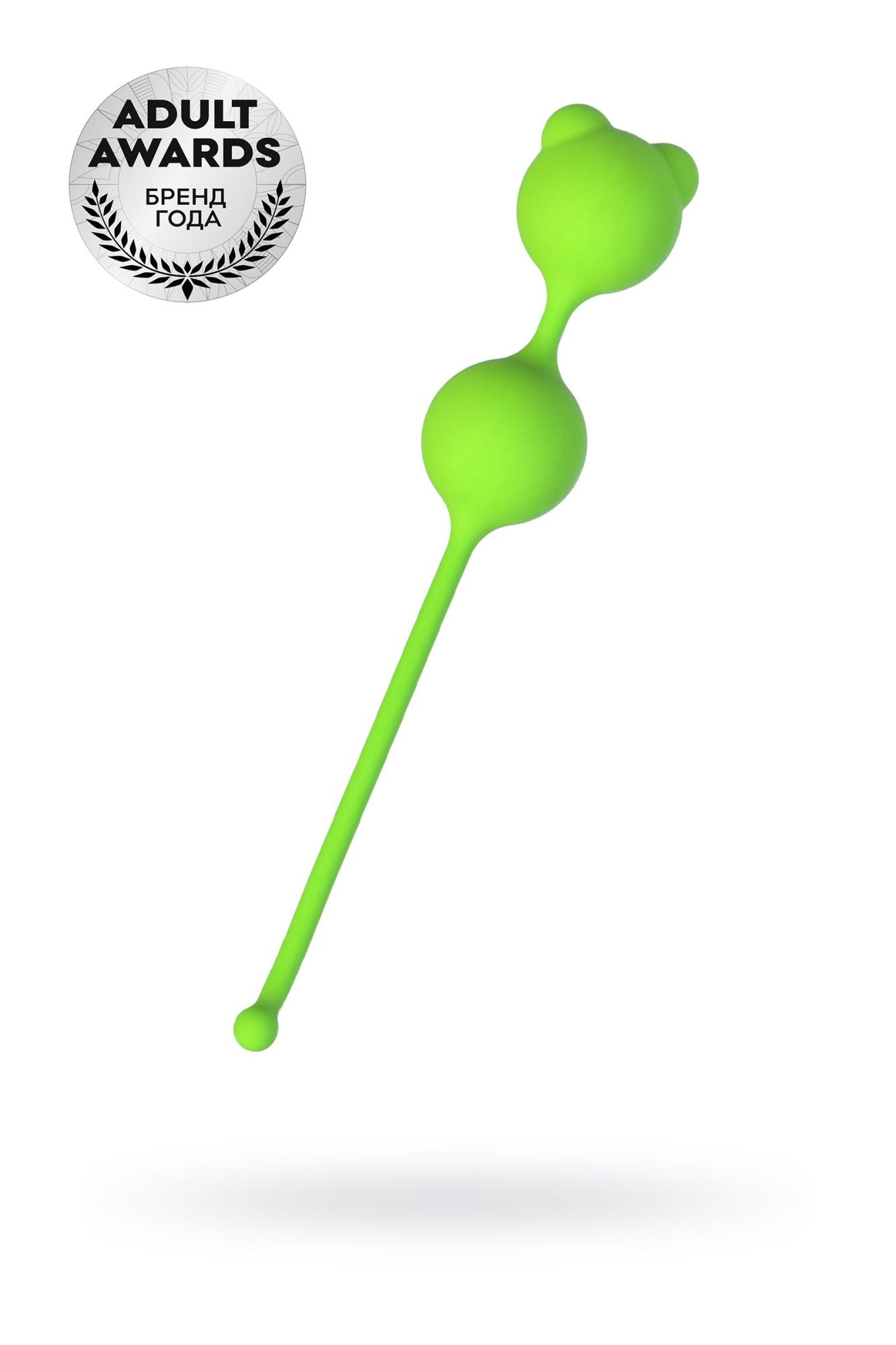 вагинальные шарики a-toys by toyfa meeko, силикон, зеленый, 16,4 см, ø 2,7 см в Мурманске