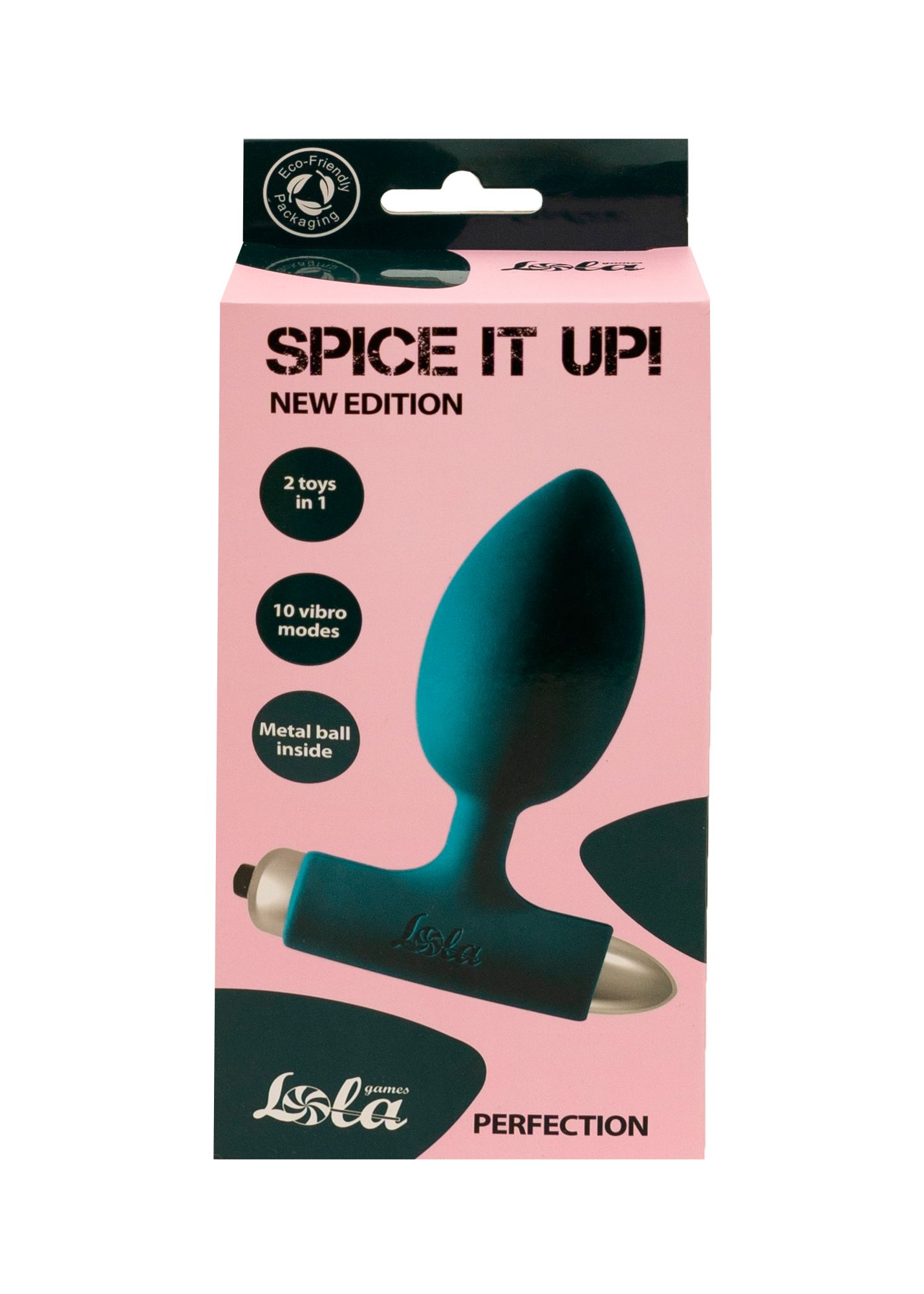 анальная пробка с вибрацией spice it up new edition perfection dark green 8014-02lola в Мурманске