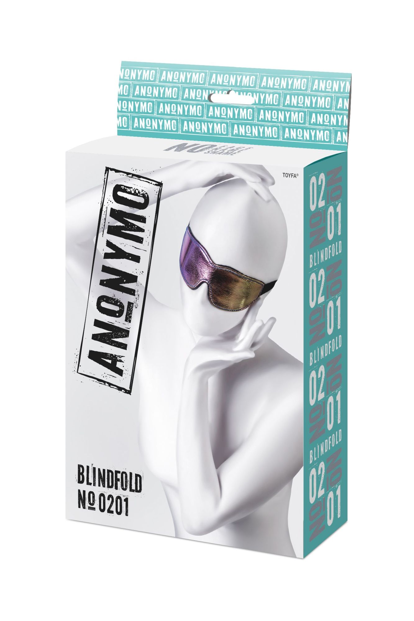 маска anonymo #0201, pvc, принт, 27,5 см в Мурманске