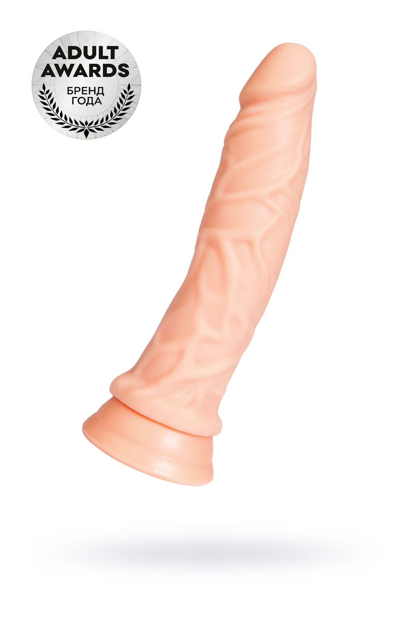 реалистичный фаллоимитатор toyfa  a-toys nill, tpe, телесный, 19 см в Мурманске