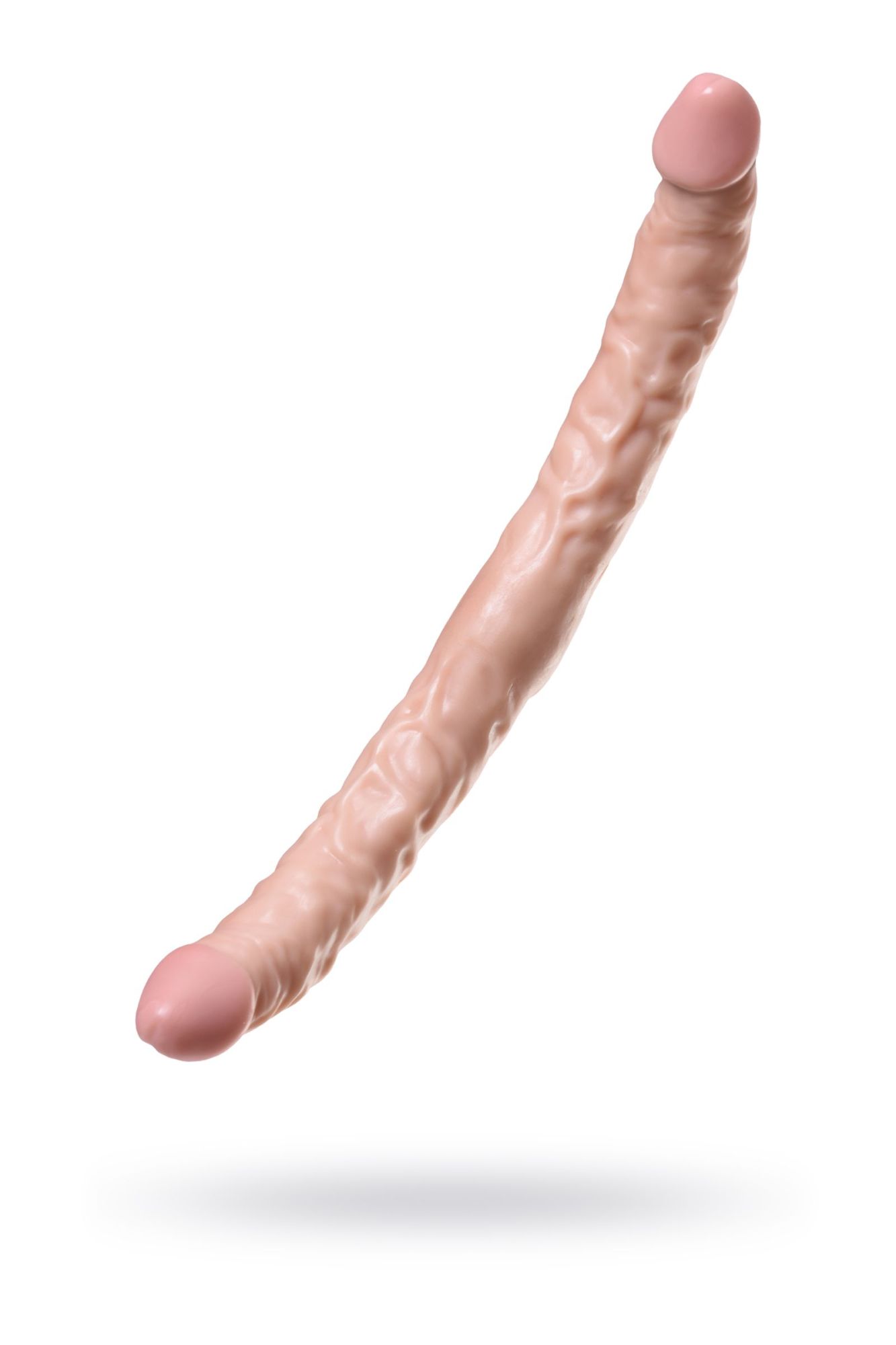двусторонний фаллоимитатор toyfa realstick nude реалистичный, pvc, телесный, 42,5 см в Мурманске