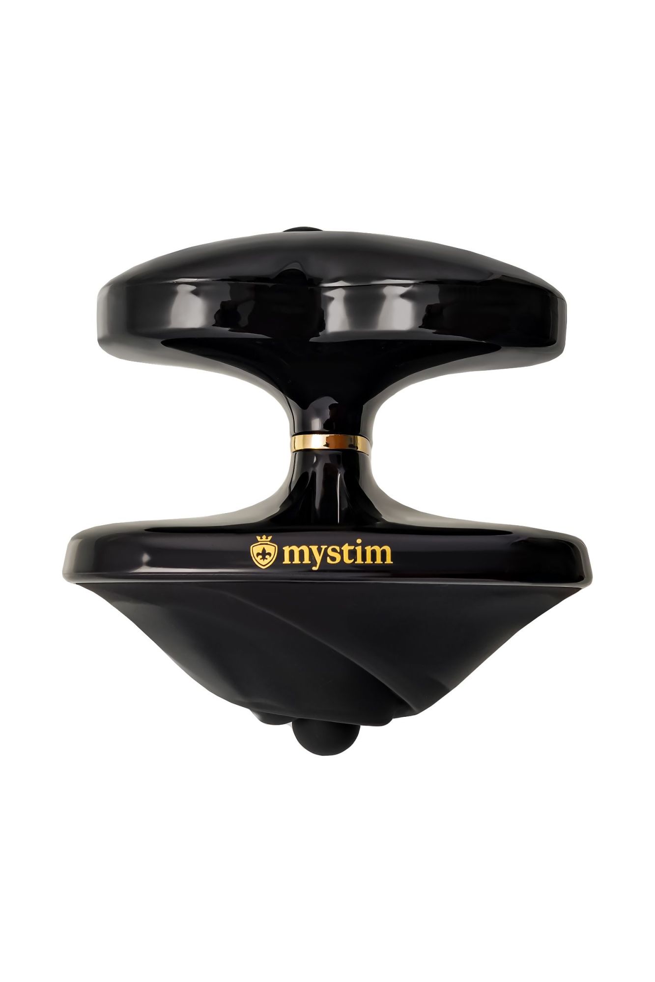 вибратор mystim heart ́s desire с электростимуляцией, силикон, черный, 6,7 см в Мурманске
