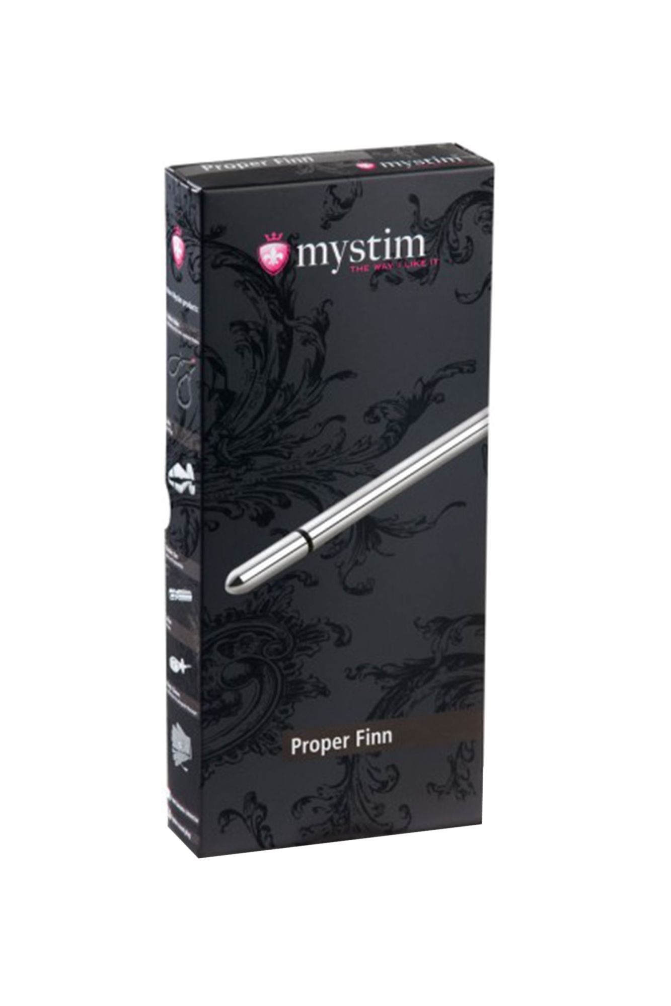 электростимулятор уретры mystim proper finn, хирургическая сталь, серебряный, 20 см в Мурманске