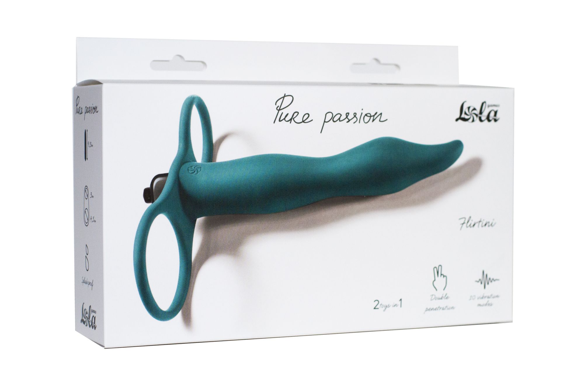 вибронасадка для двойного проникновения pure passion flirtini green 1204-03lola в Мурманске