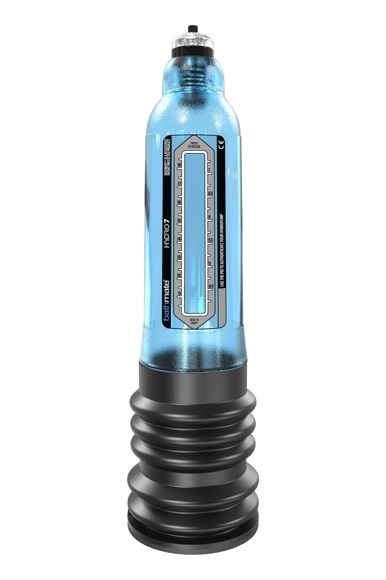 гидропомпа bathmate hydro7, abs пластик, голубая (аналог hercules) в Мурманске