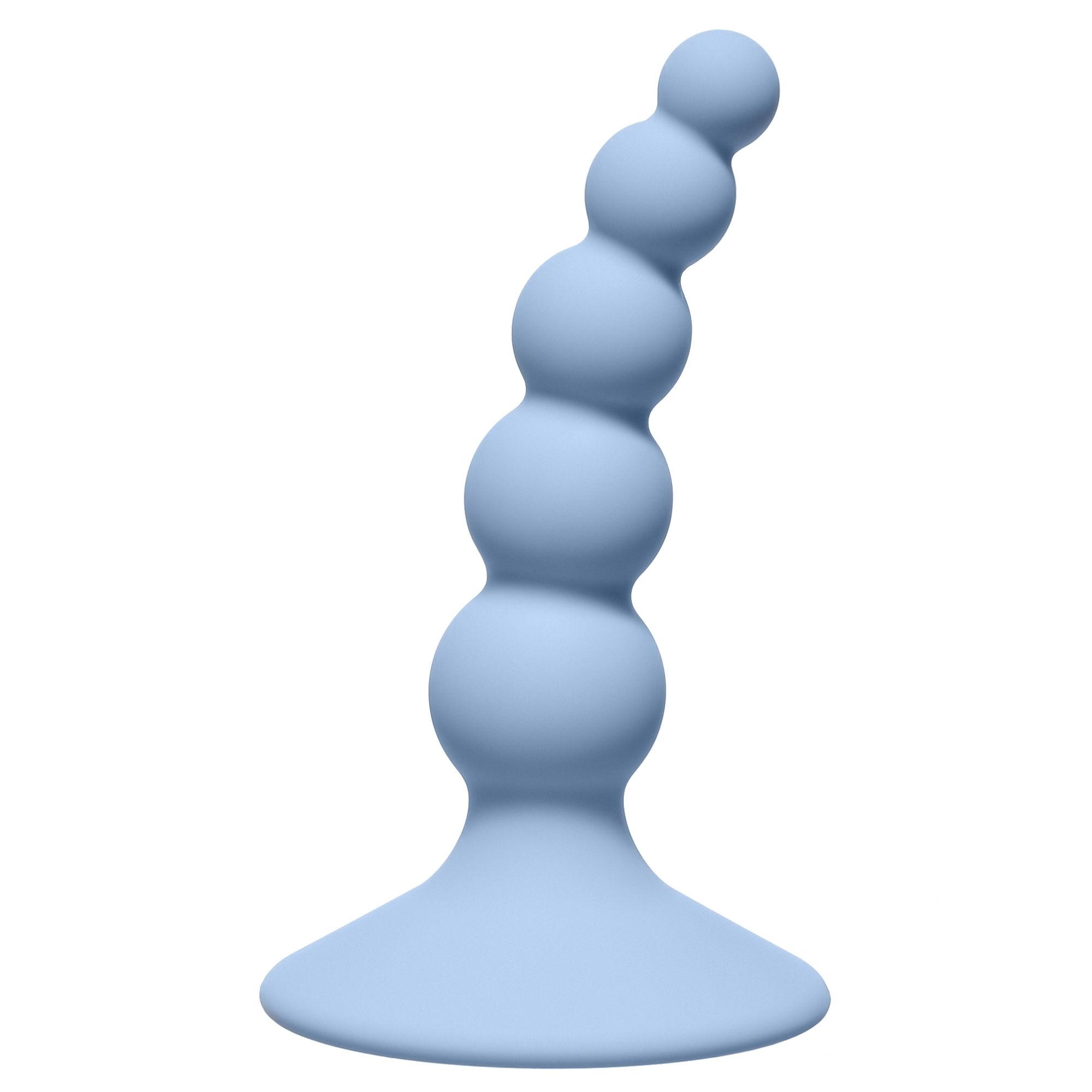 анальная пробка ribbed plug blue 4108-02lola в Мурманске