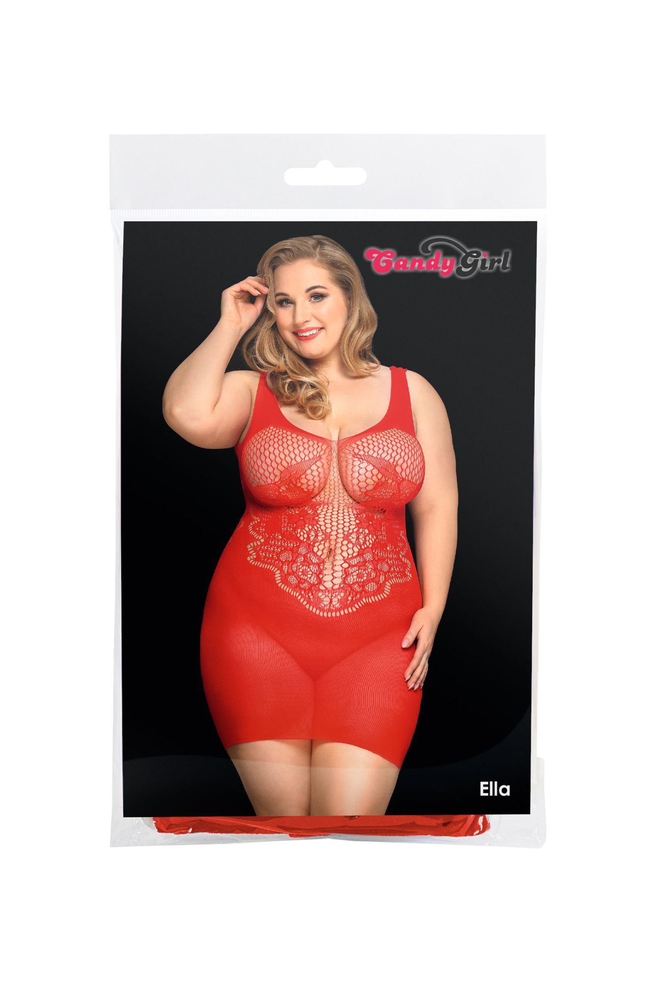 Эротическое платье candy girl ella красное, 2xl в Мурманске