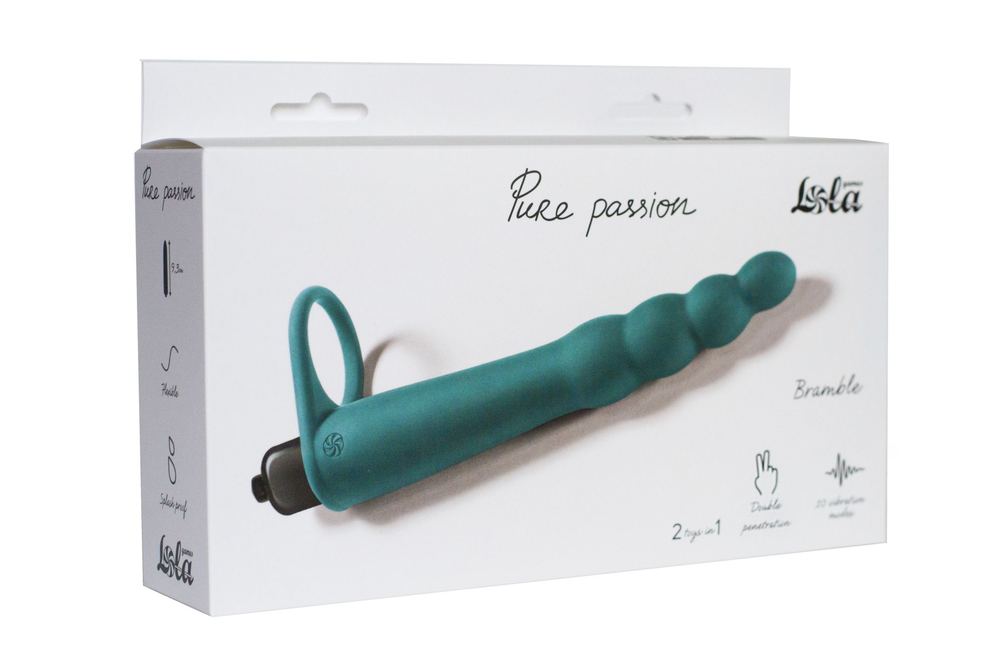 вибронасадка для двойного проникновения pure passion bramble green 1201-03lola в Мурманске