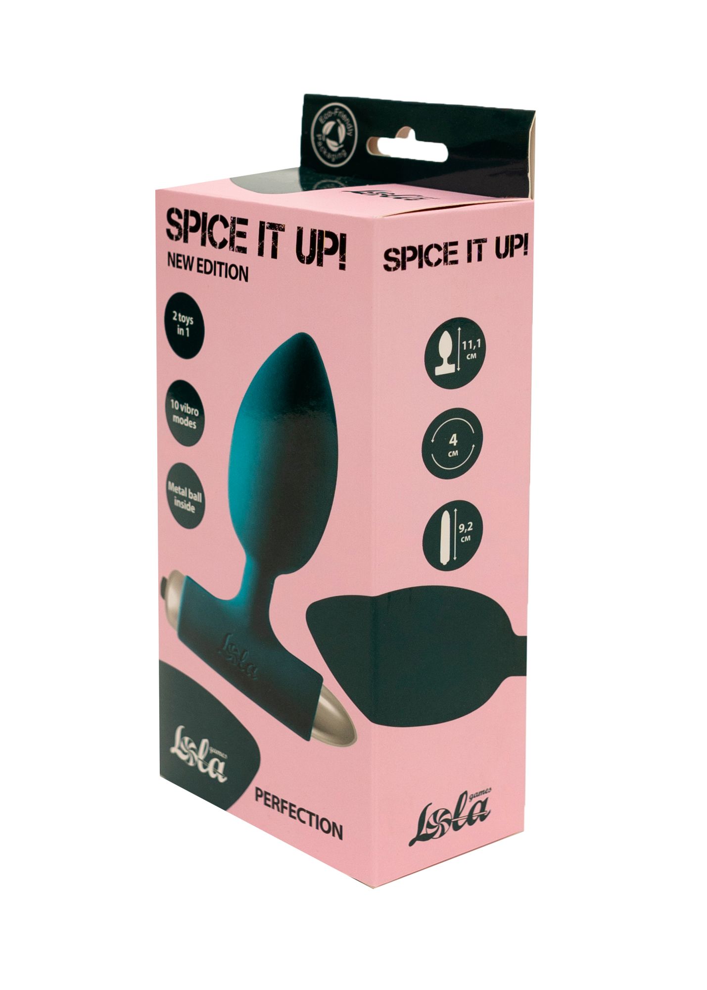 анальная пробка с вибрацией spice it up new edition perfection dark green 8014-02lola в Мурманске