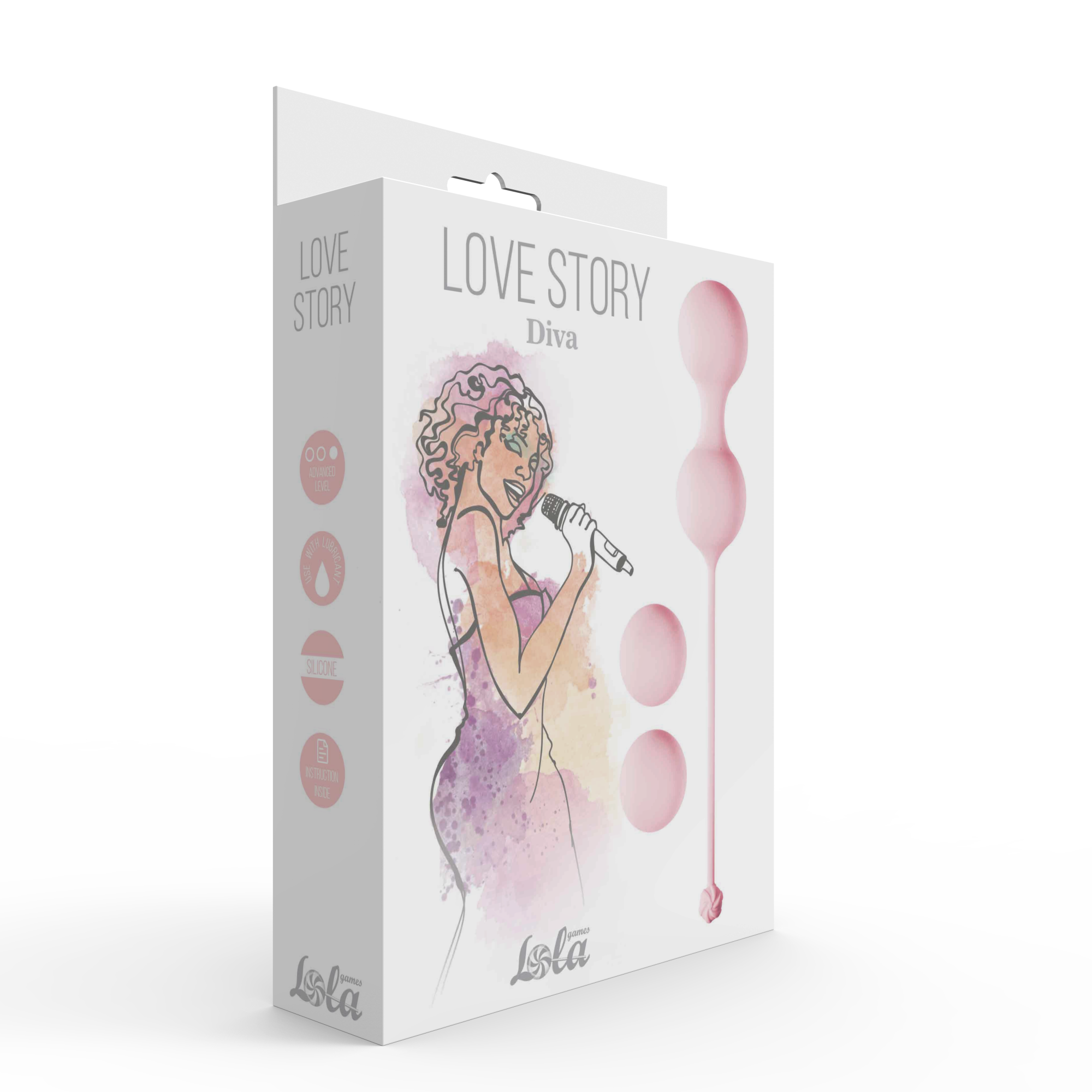набор вагинальных шариков love story diva tea rose 3012-01lola в Мурманске