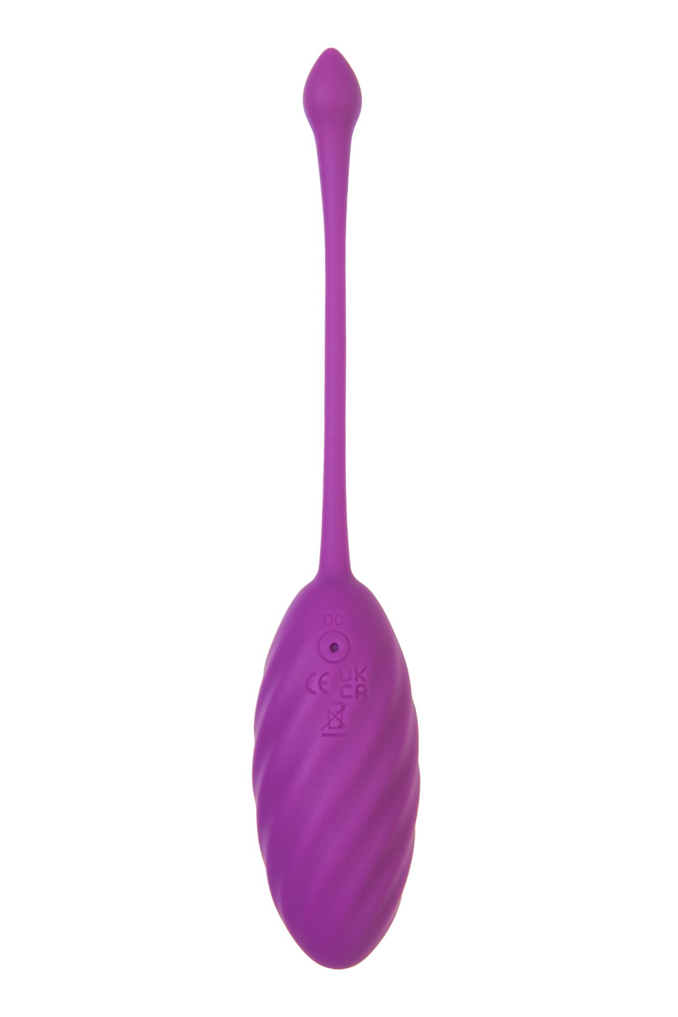 виброяйцо a-toys purr, силикон, фиолетовый, 18 см в Мурманске