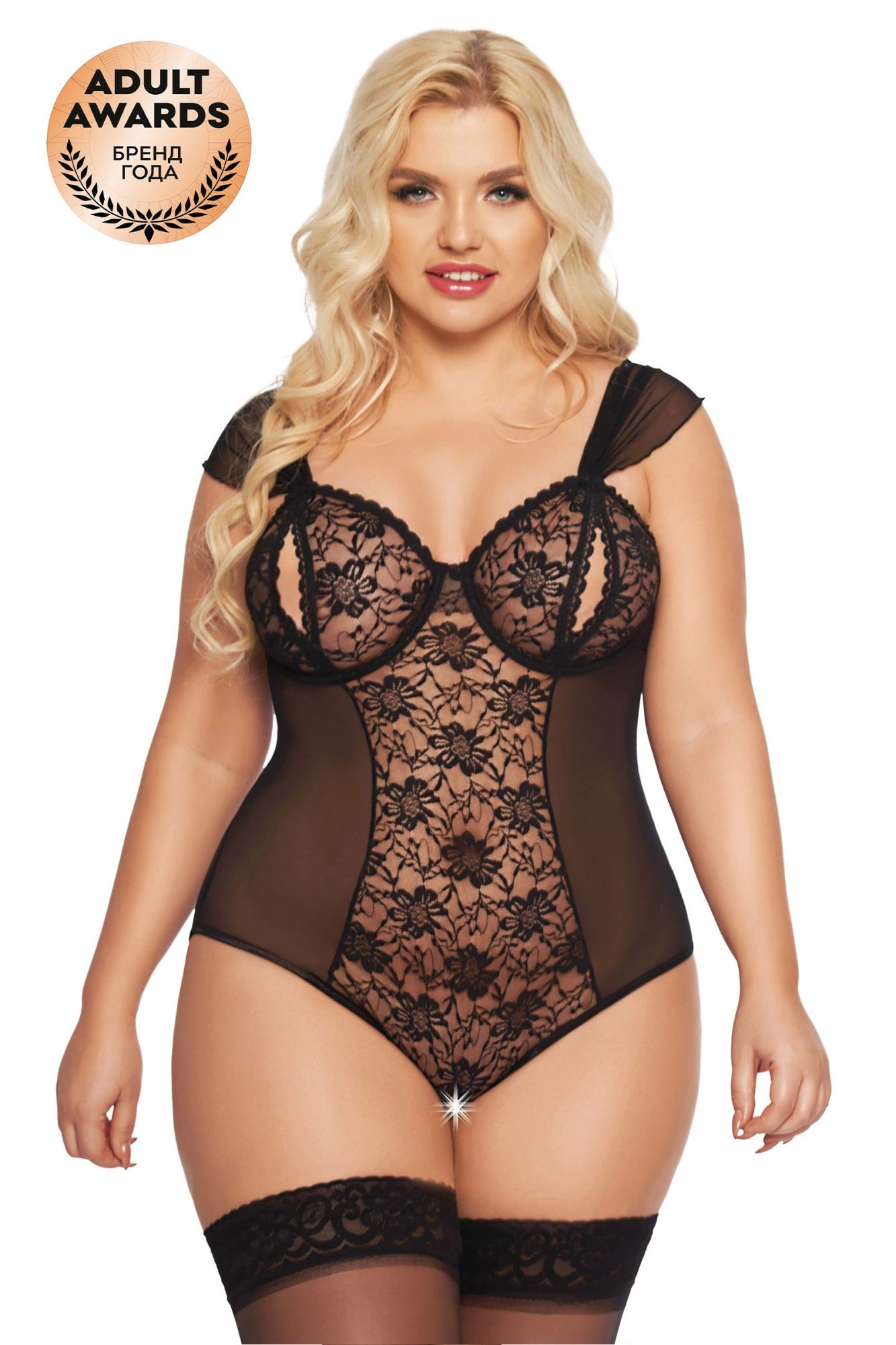 Эротическое боди softline collection dora, черный, xxxl в Мурманске