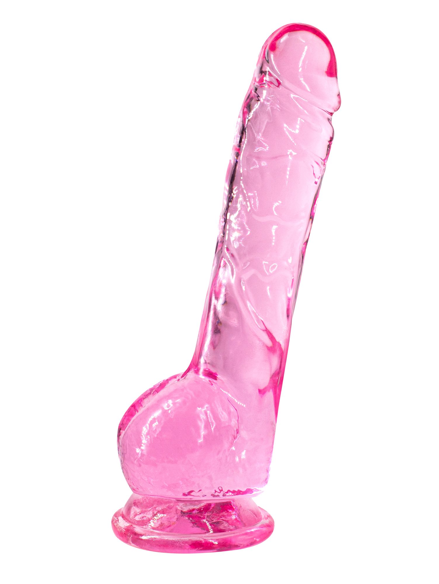 прозрачный дилдо intergalactic luminous pink 7086-01lola в Мурманске