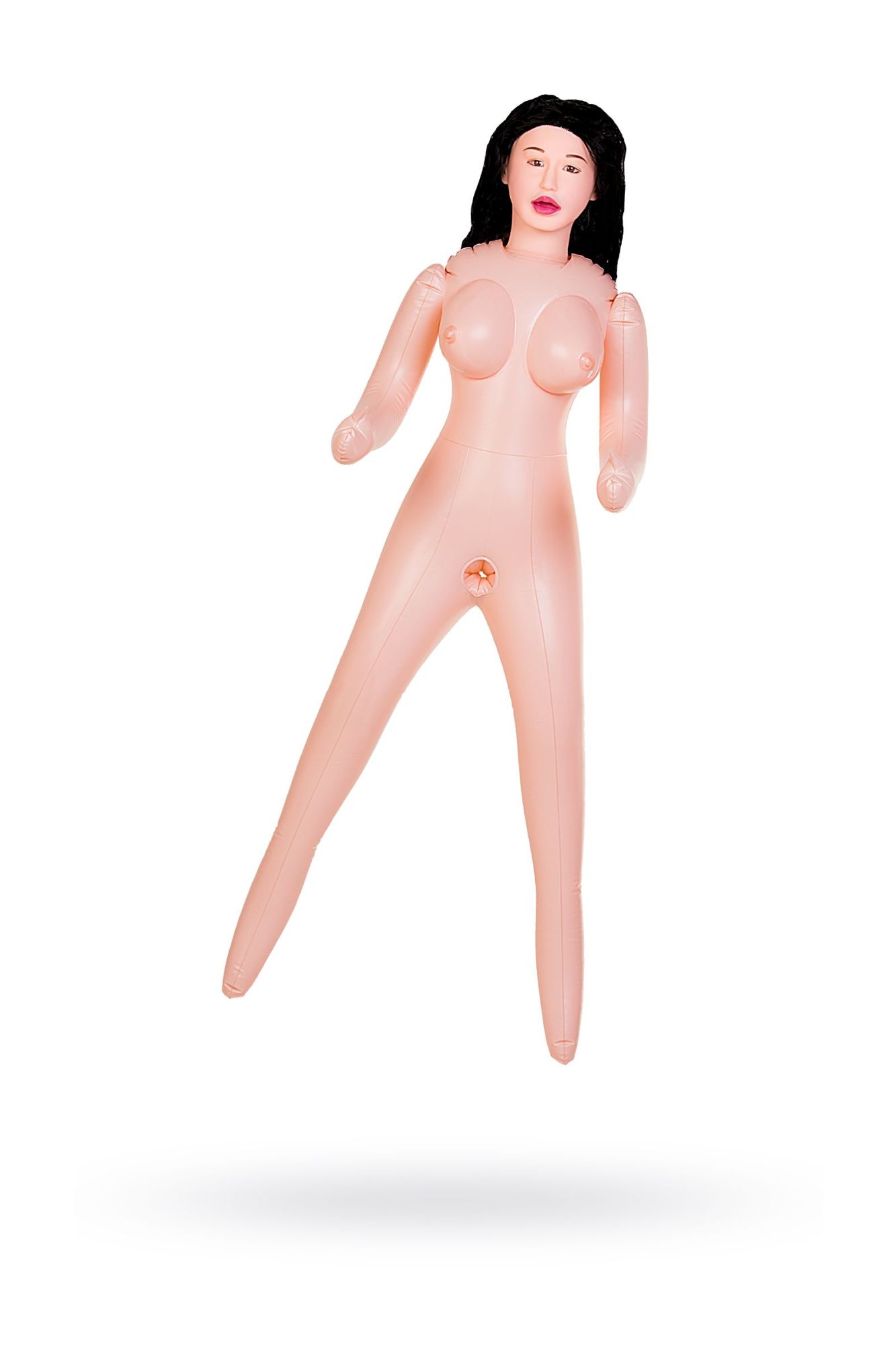 кукла надувная dolls-x by toyfa cop samantha реалистичная голова,брюнетка, с тремя отверстиями в Мурманске