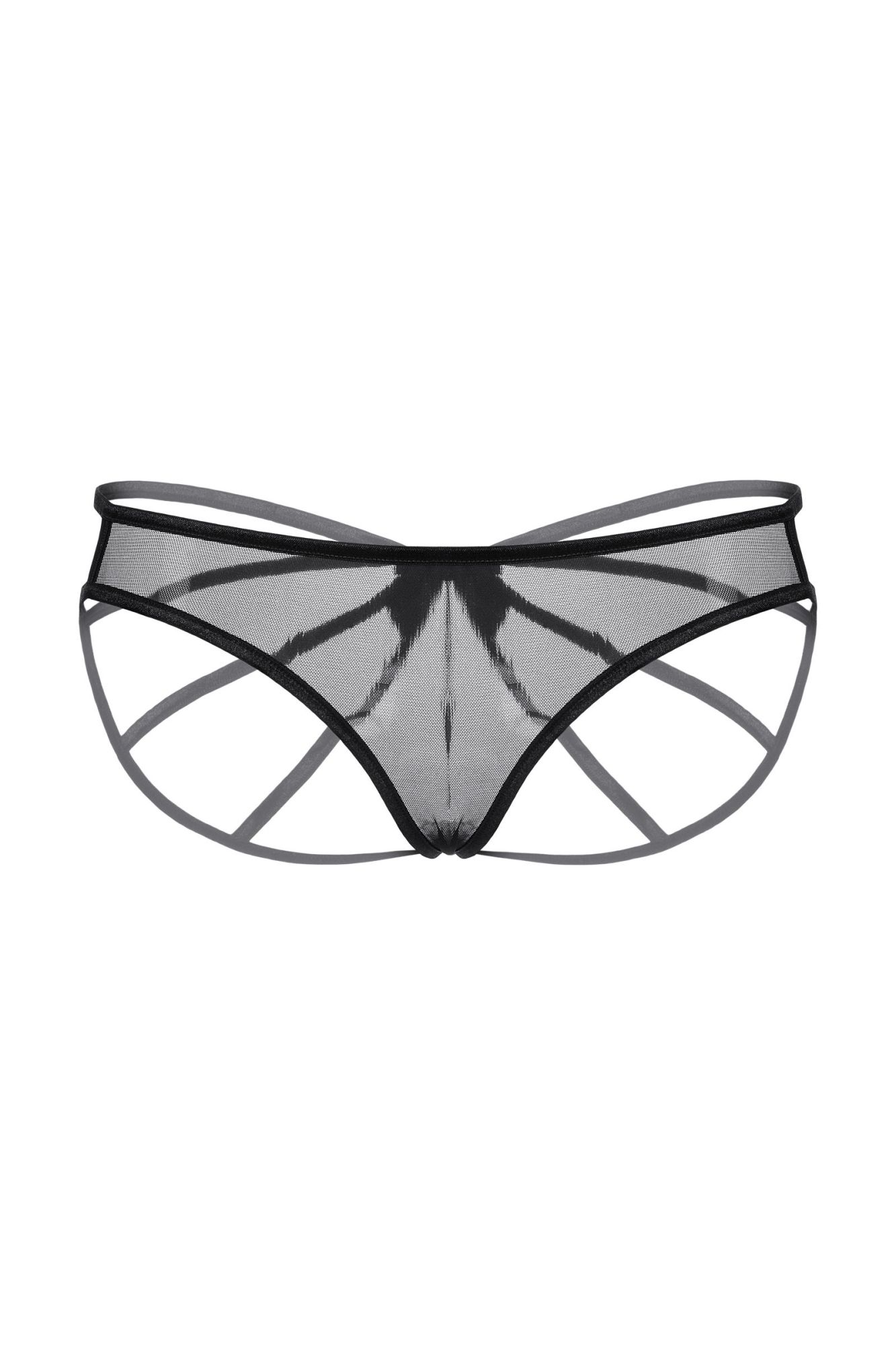Эротическое трусики- бабочка softline collection, черный, s/l в Мурманске
