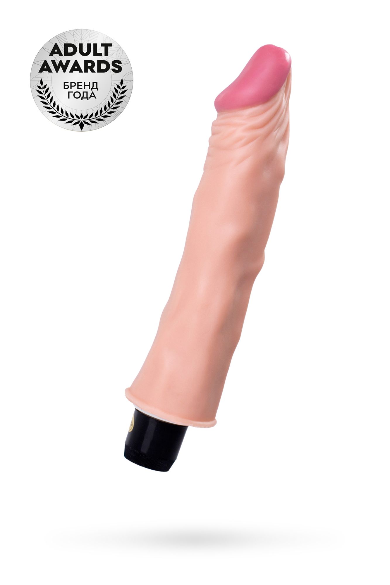 реалистичный вибратор toyfa  a-toys, pvc, телесный, 21 см в Мурманске