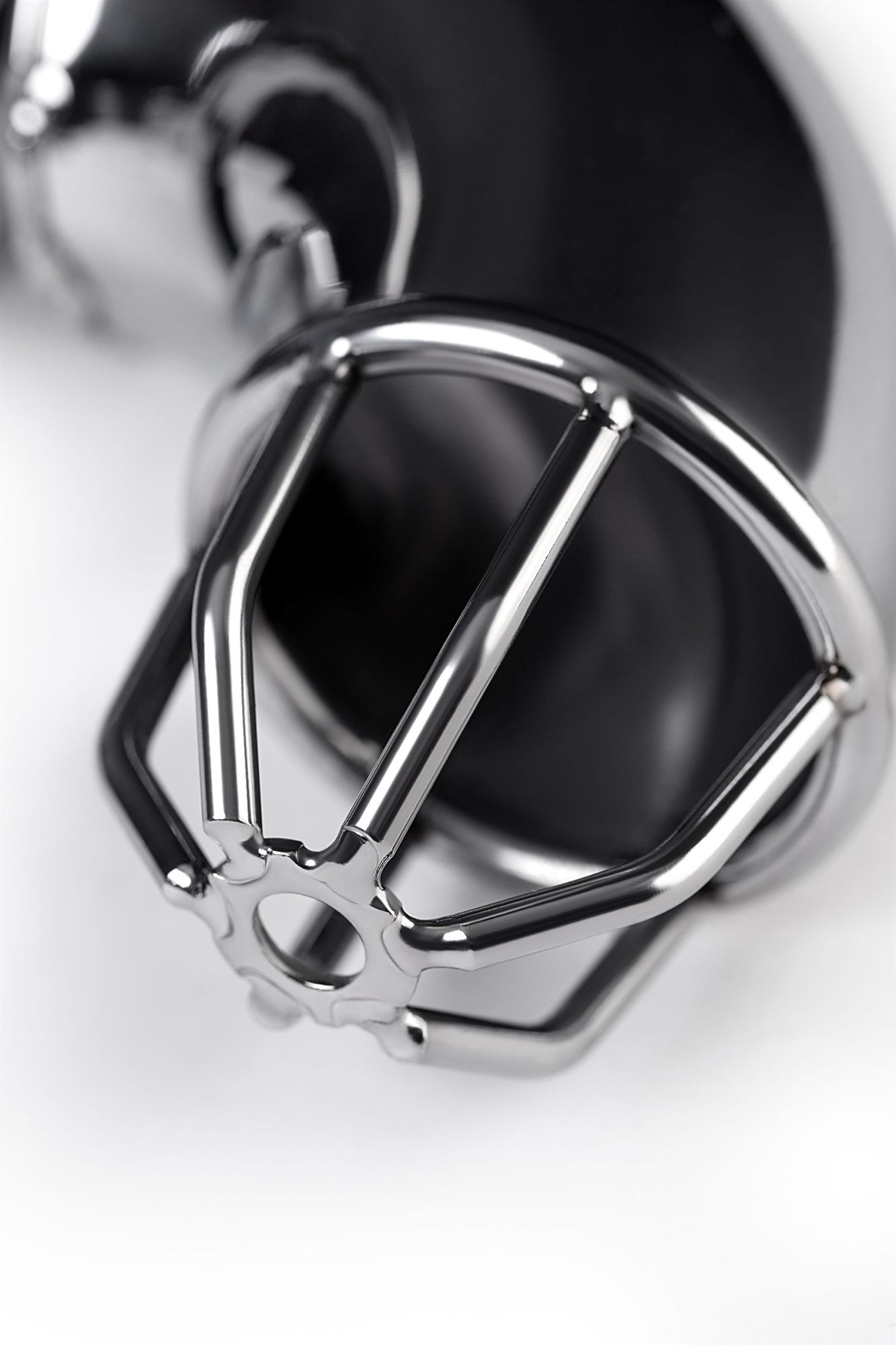пояс верности мужской toyfa metal с открытой головкой, серебряный, 13 см в Мурманске