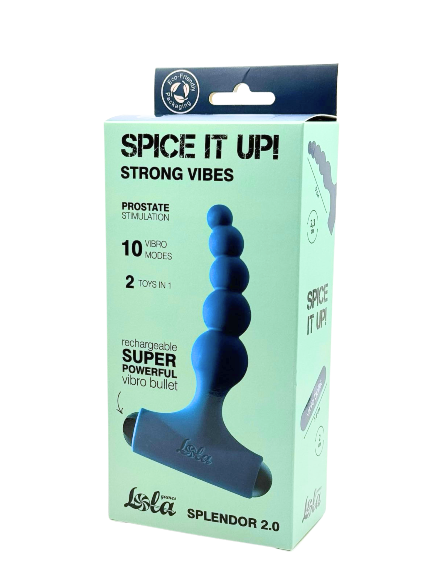 анальная пробка с перезаряжаемой вибропулей spice it up splendor 2.0 8017-05lola в Мурманске