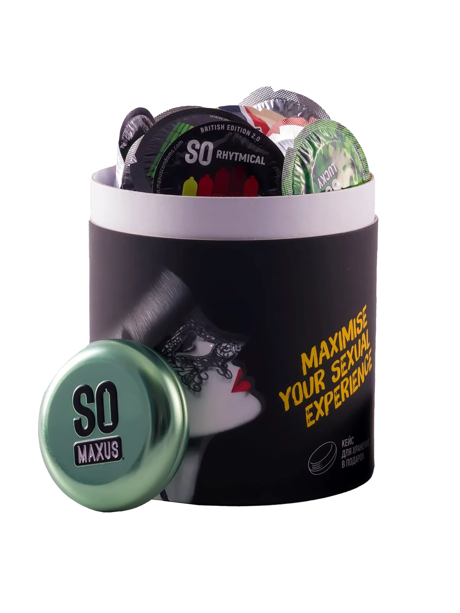 Презервативы MAXUS Special So Much Sex, чёрный, 100 шт в Мурманске