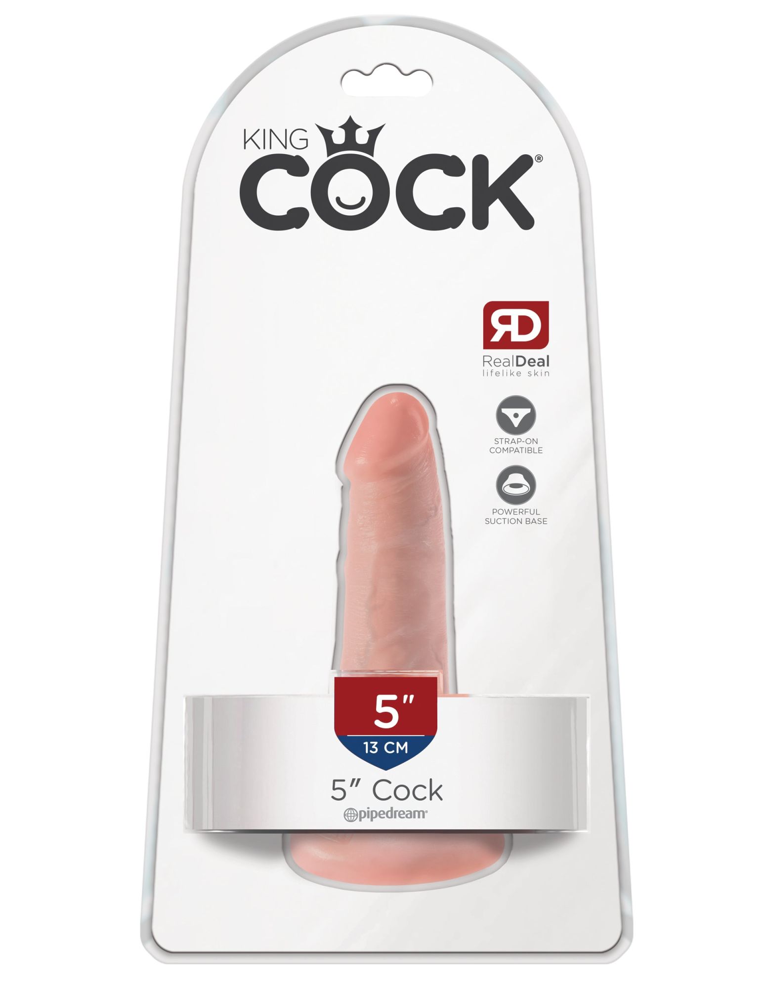 фаллоимитатор king cock 5" - flesh pipedream 553021pd в Мурманске