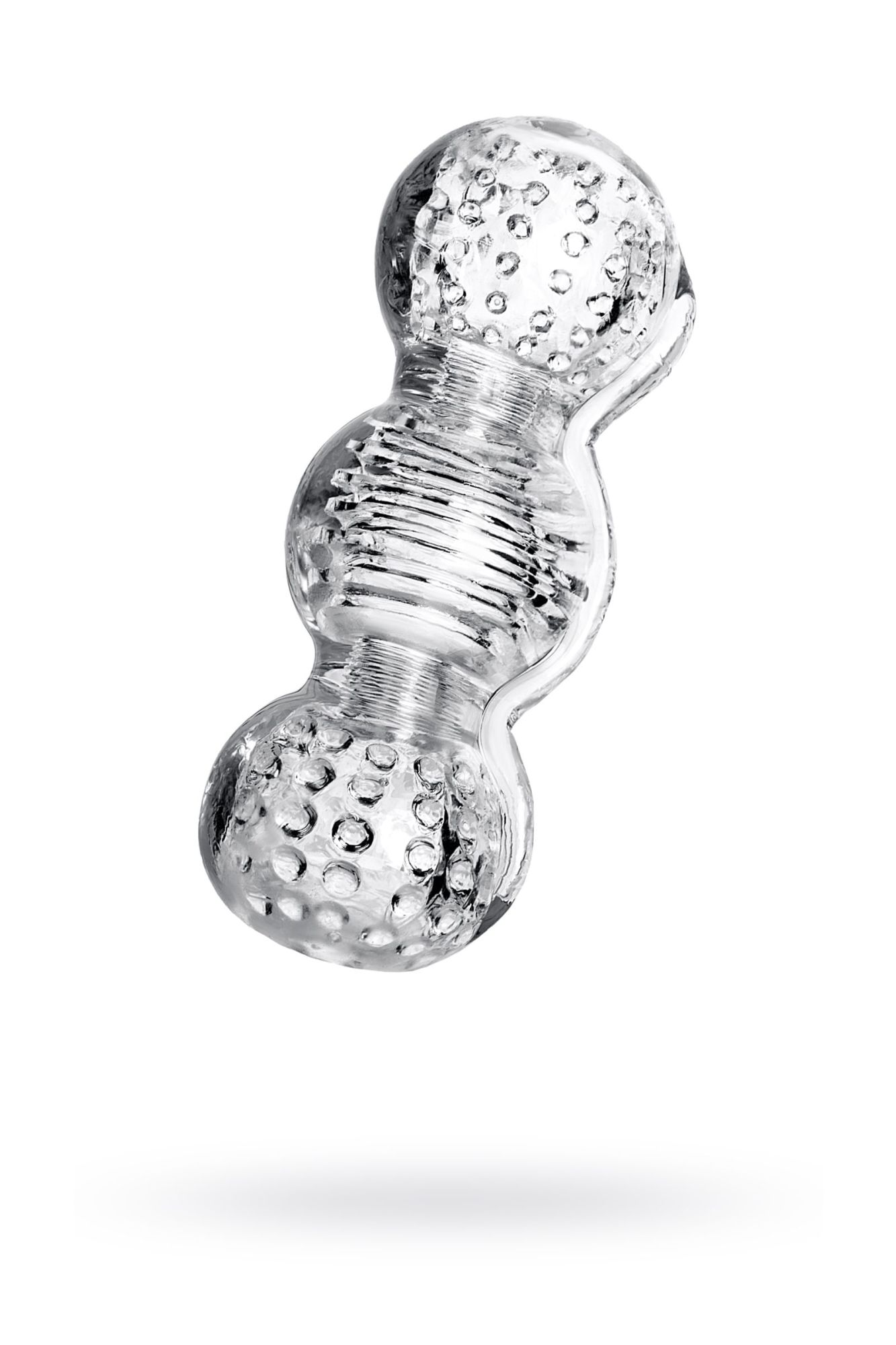 мастурбатор нереалистичный lingam by toyfa rashmi, tpe, прозрачный, 15,5 см в Мурманске