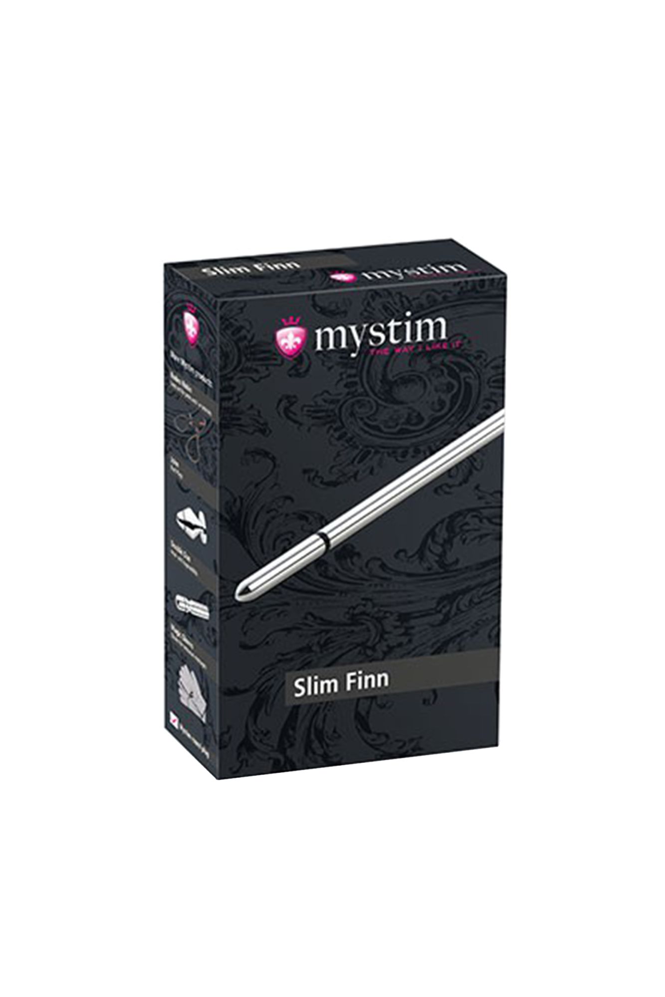 электростимулятор уретры mystim slim finn, хирургическая сталь, серебряный, 15 см в Мурманске