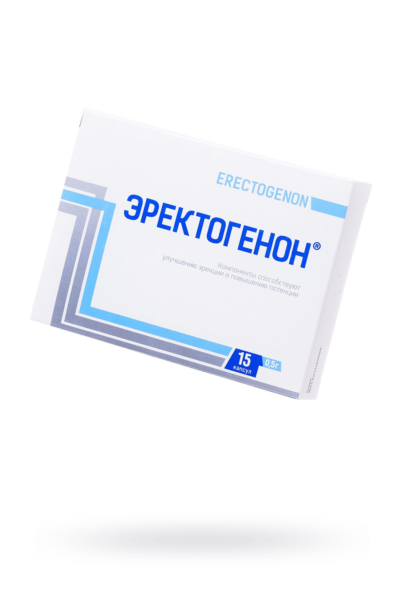 капсулы для мужчин «эректогенон»,15 капсул в Мурманске