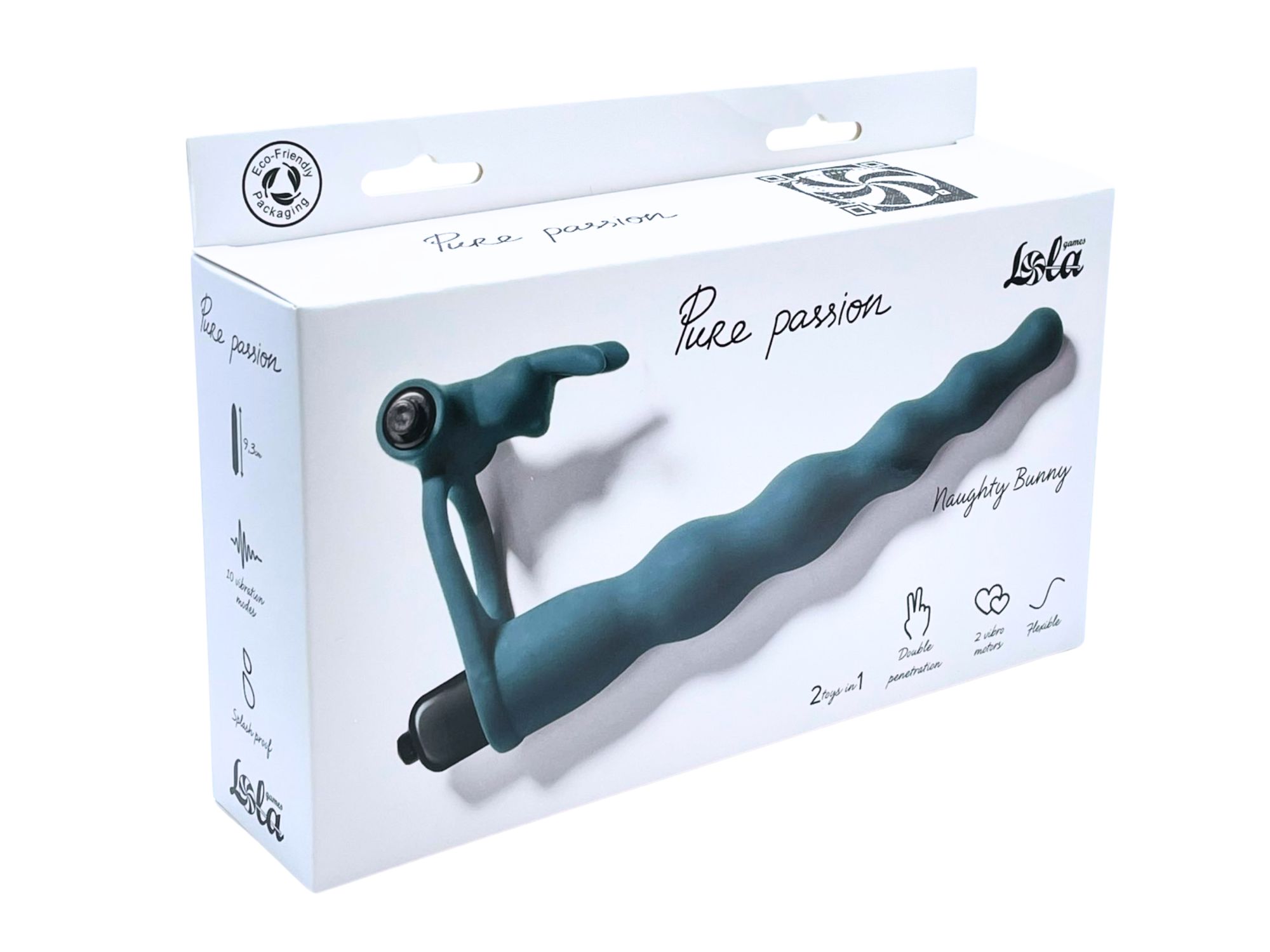 вибронасадка для двойного проникновения pure passion bunny green 1202-03lola в Мурманске