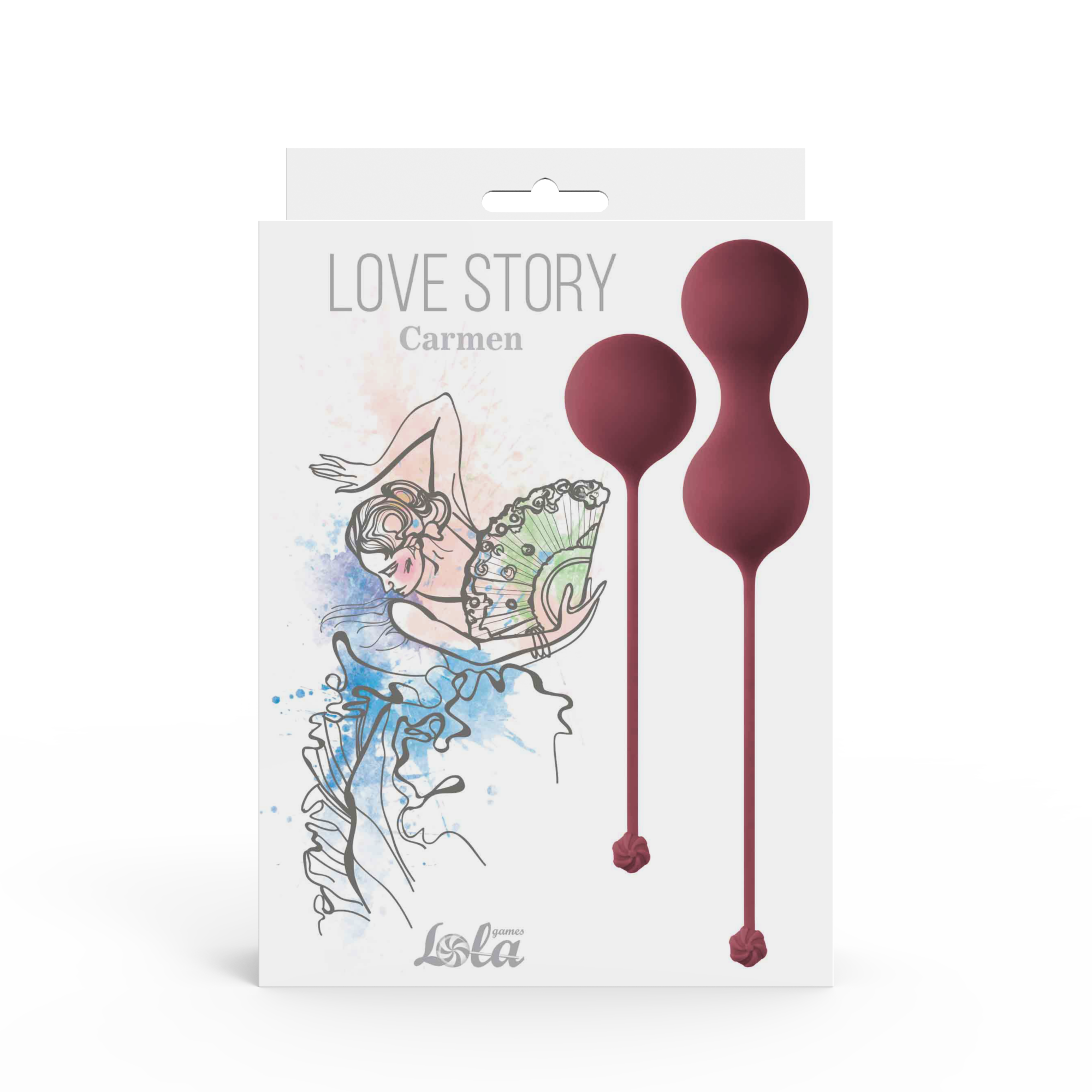 набор вагинальных шариков love story carmen wine red 3011-02lola в Мурманске