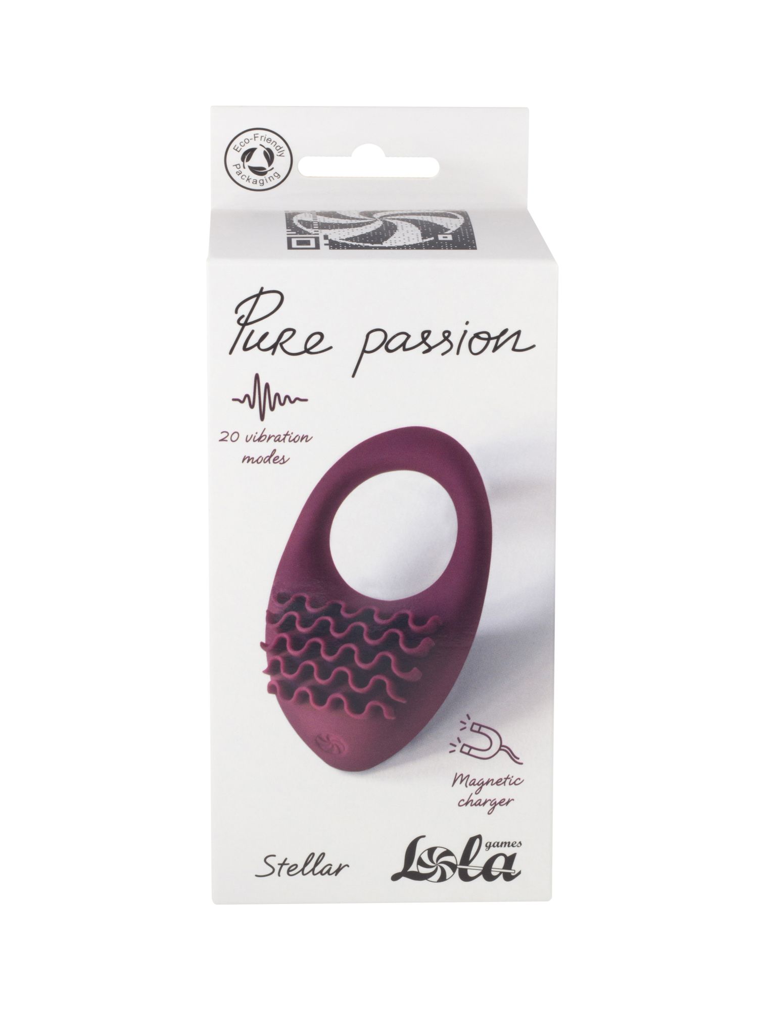 перезаряжаемое эрекционное виброкольцо pure passion stellar wine red 1501-02lola в Мурманске