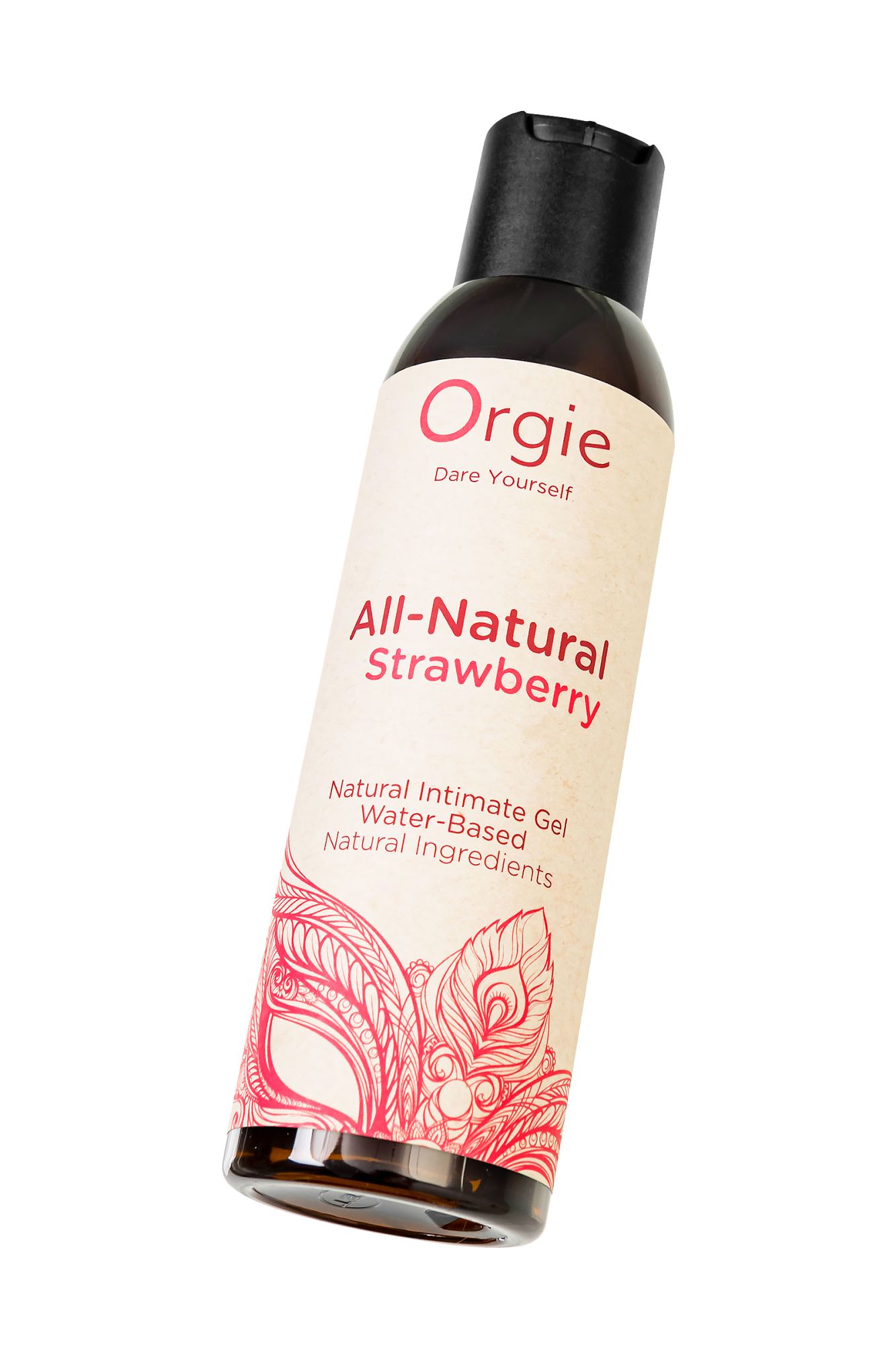 интимный гель orgie all - natural strawberry на водной основе, 150 мл в Мурманске