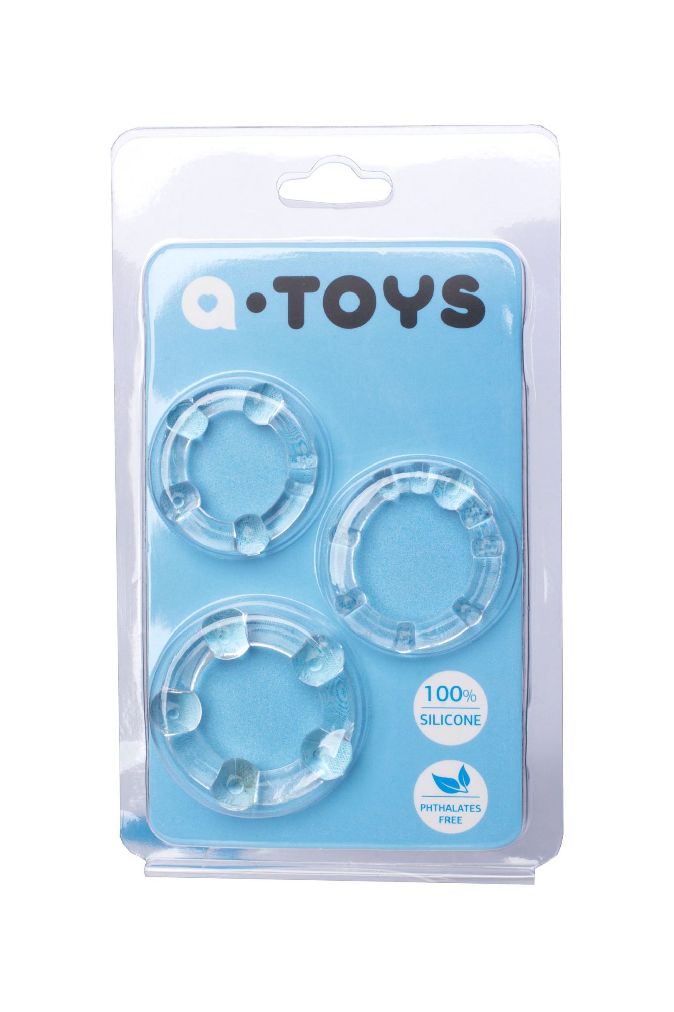 набор колец toyfa a-toys, силикон, прозрачный в Мурманске