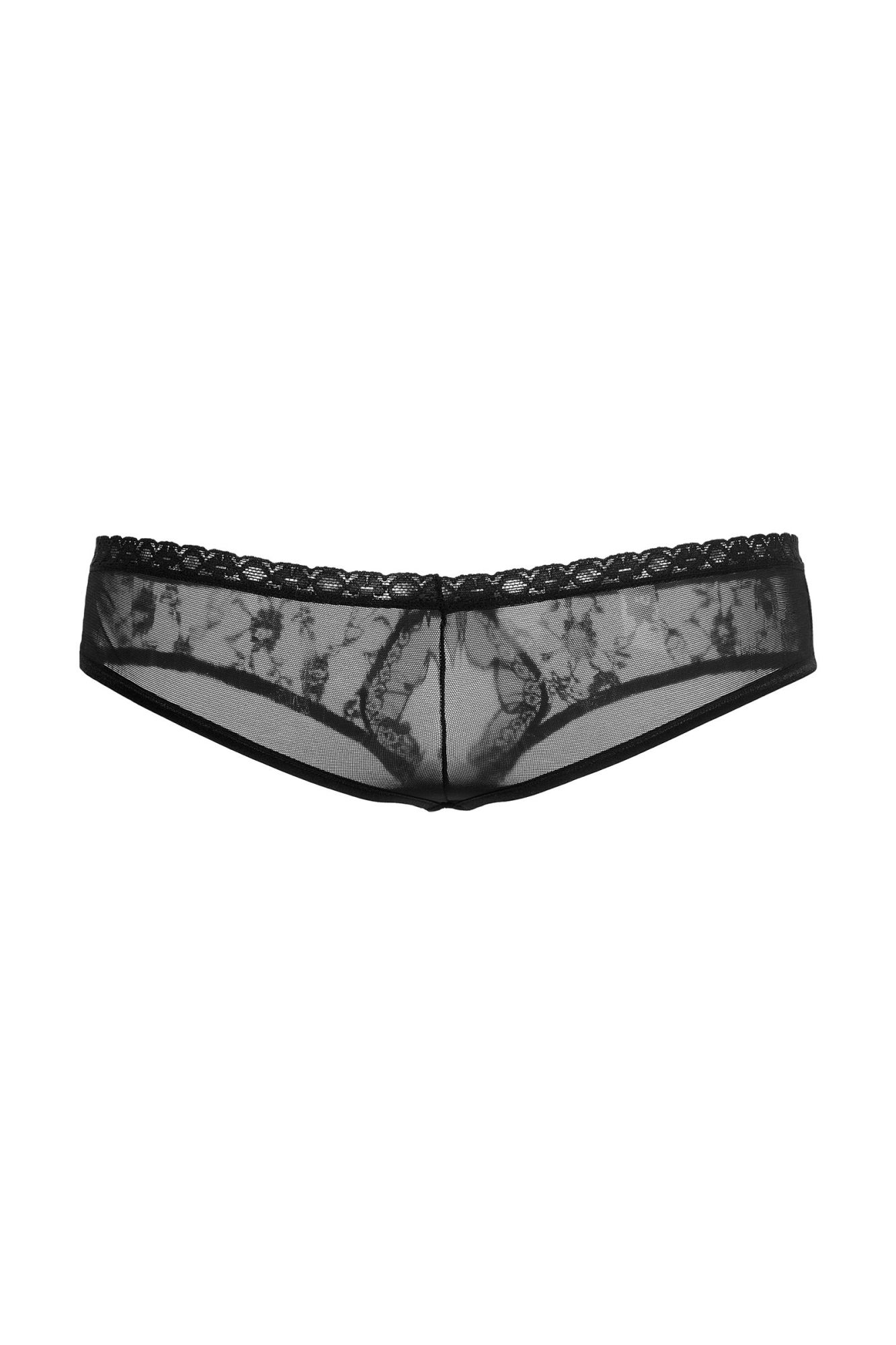 Эротическое трусики кружевные открытые softline collection, черный, s/m в Мурманске