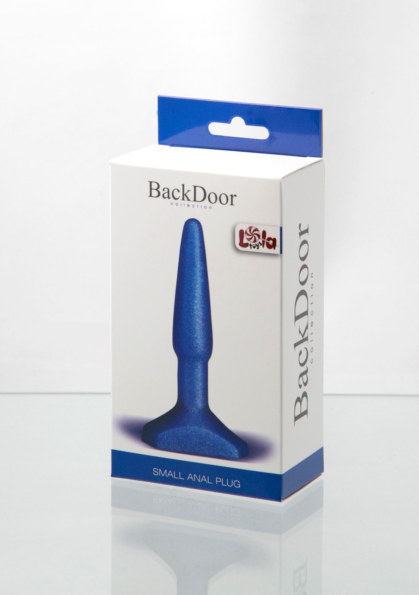 анальный стимулятор small anal plug blue 510252lola в Мурманске