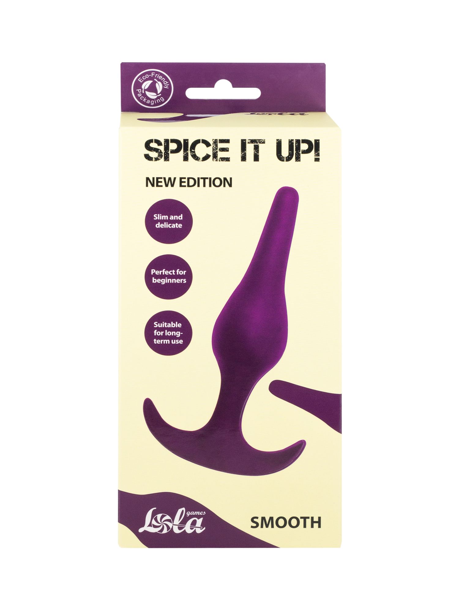 анальная пробка spice it up smooth ultraviole 8008-04lola в Мурманске