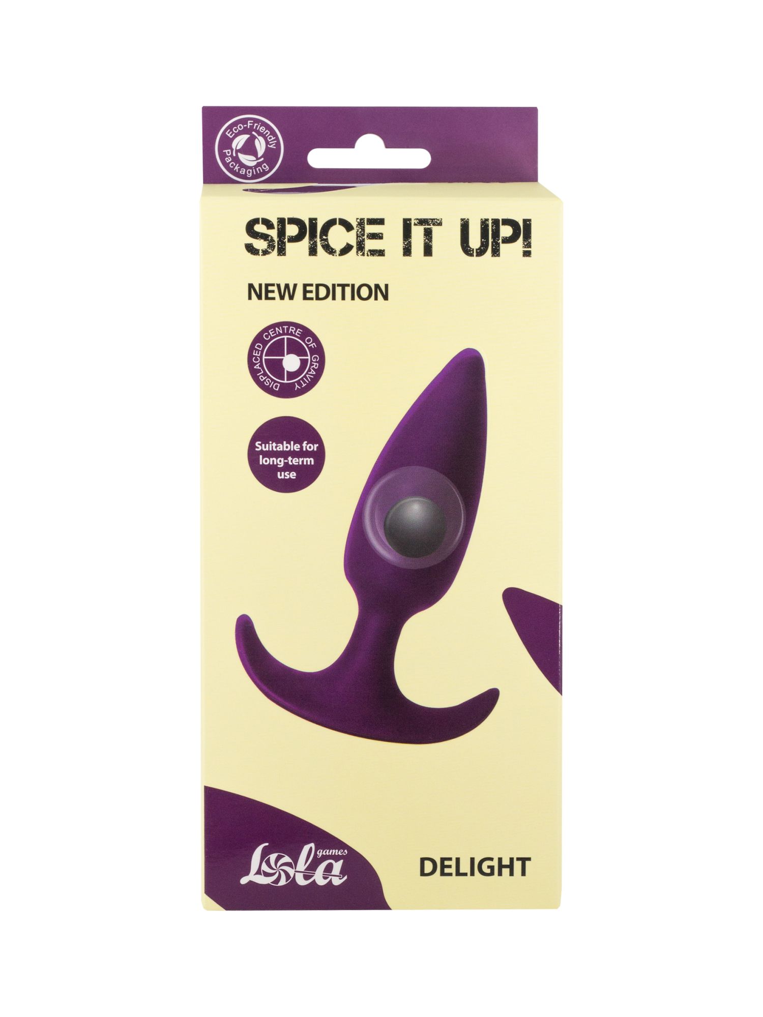 пробка со смещенным центром тяжести spice it up delight ultraviolet 8010-04lola в Мурманске