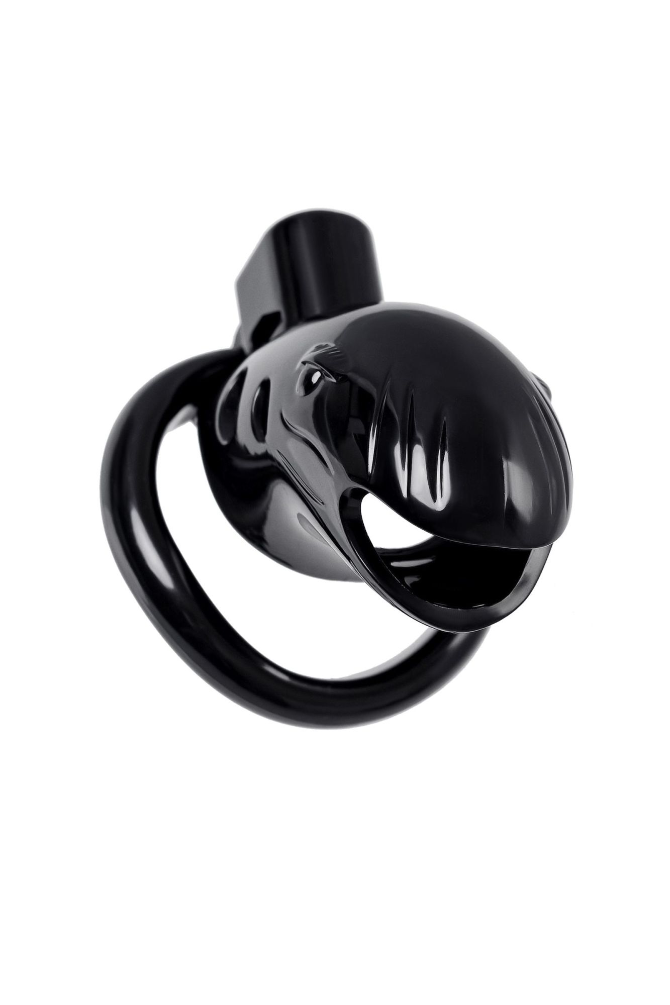 пояс верности мужской black&red by toyfa, abs пластик, черный, 10 см в Мурманске