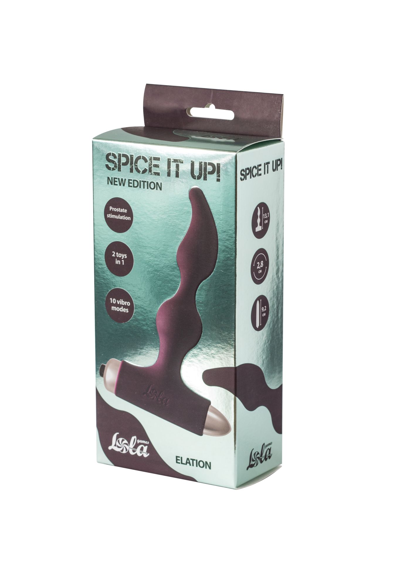анальная пробка с вибрацией spice it up new edition elation wine red 8018-03lola в Мурманске