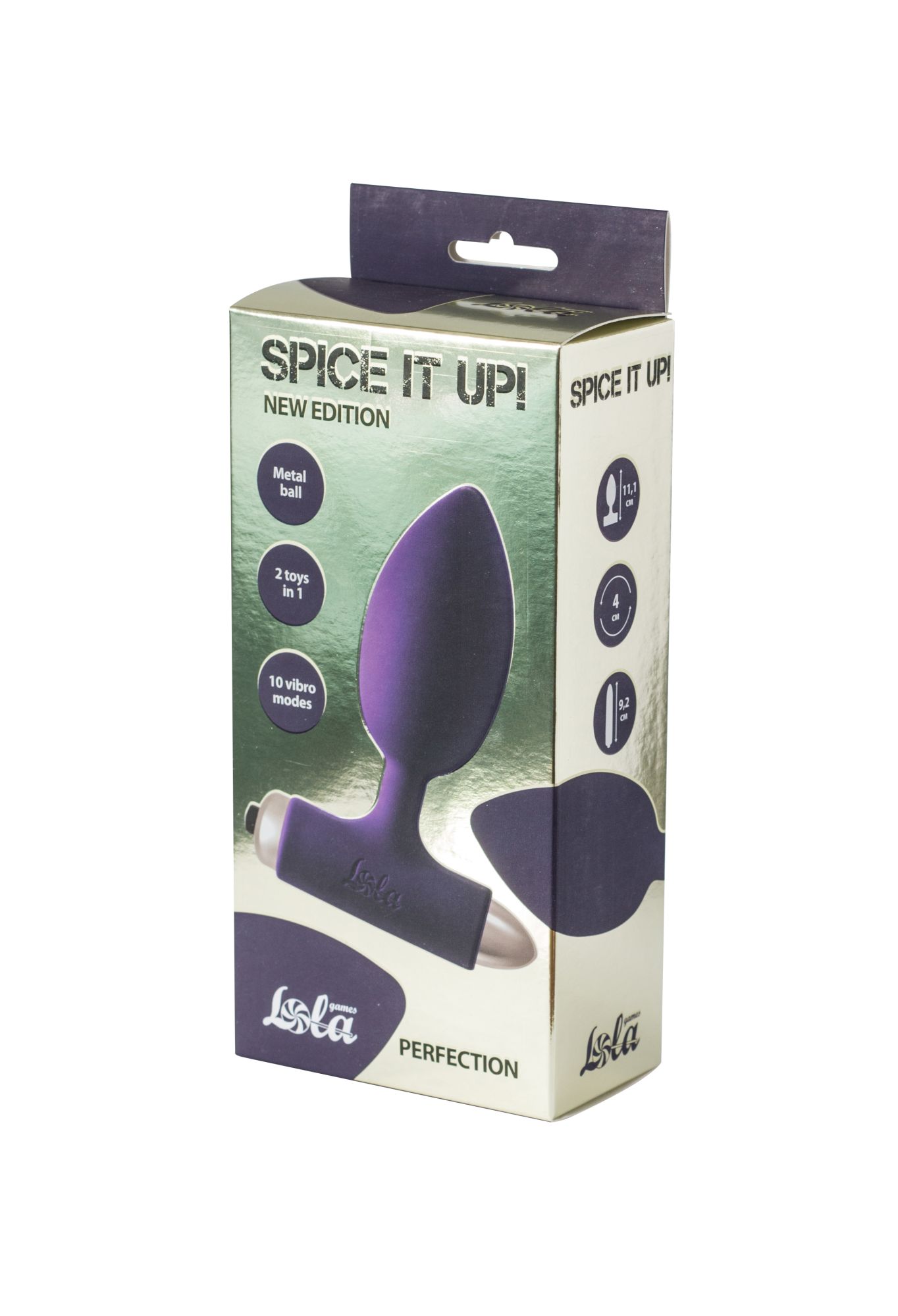 анальная пробка с вибрацией spice it up new edition perfection ultraviolet 8014-04lola в Мурманске