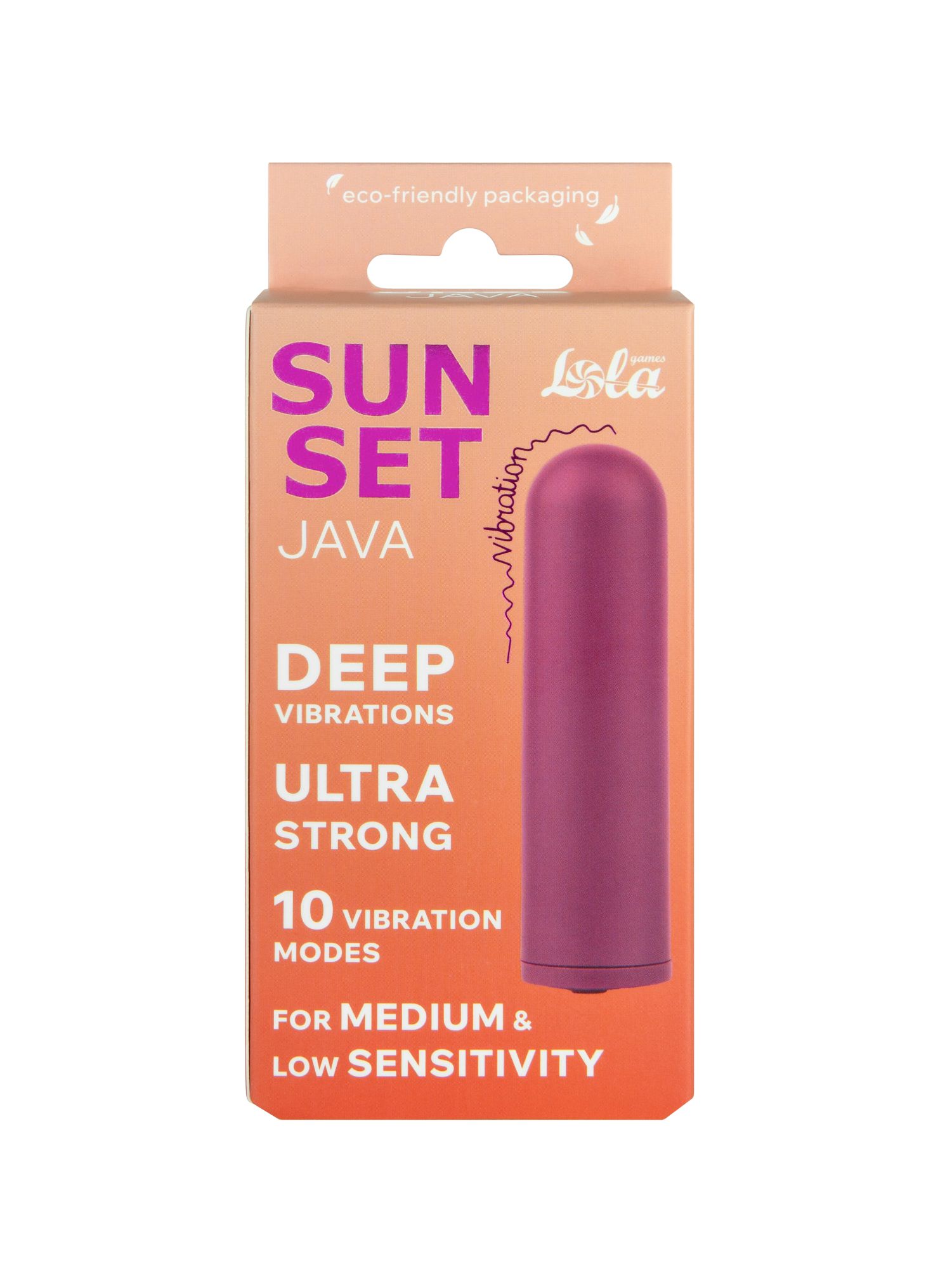перезаряжаемая вибропуля java sunset purple 9705-04lola в Мурманске