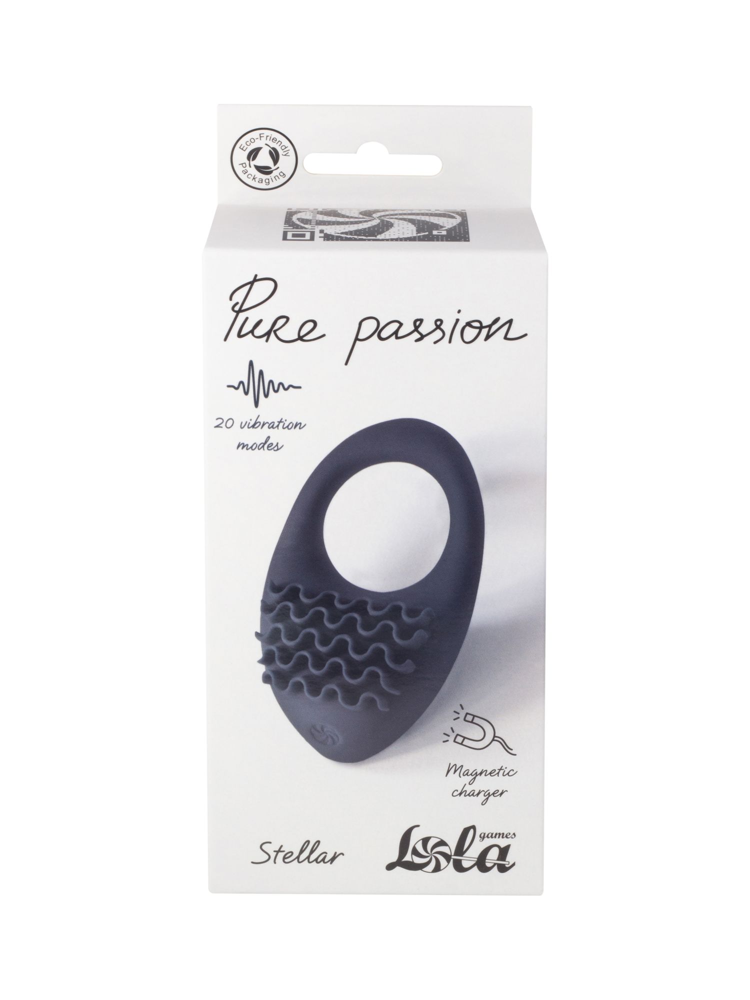 перезаряжаемое эрекционное виброкольцо pure passion stellar black 1501-01lola в Мурманске