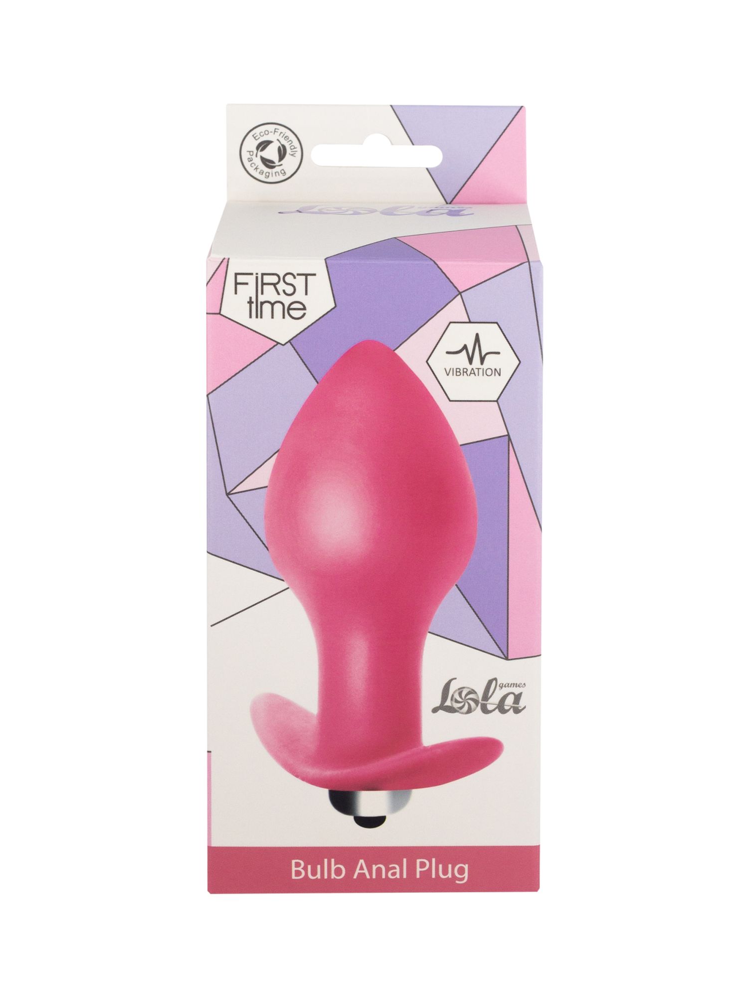 анальная пробка с вибрацией bulb anal plug pink (батарейки ааа) 5006-01lola в Мурманске