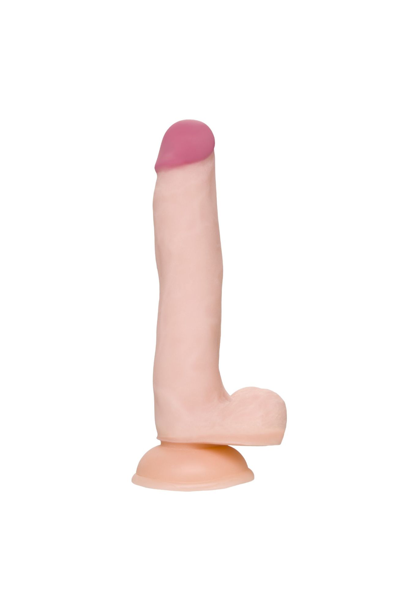 реалистичный гибкий фаллоимитатор a-toys by toyfa minc, tpe, 21 см в Мурманске